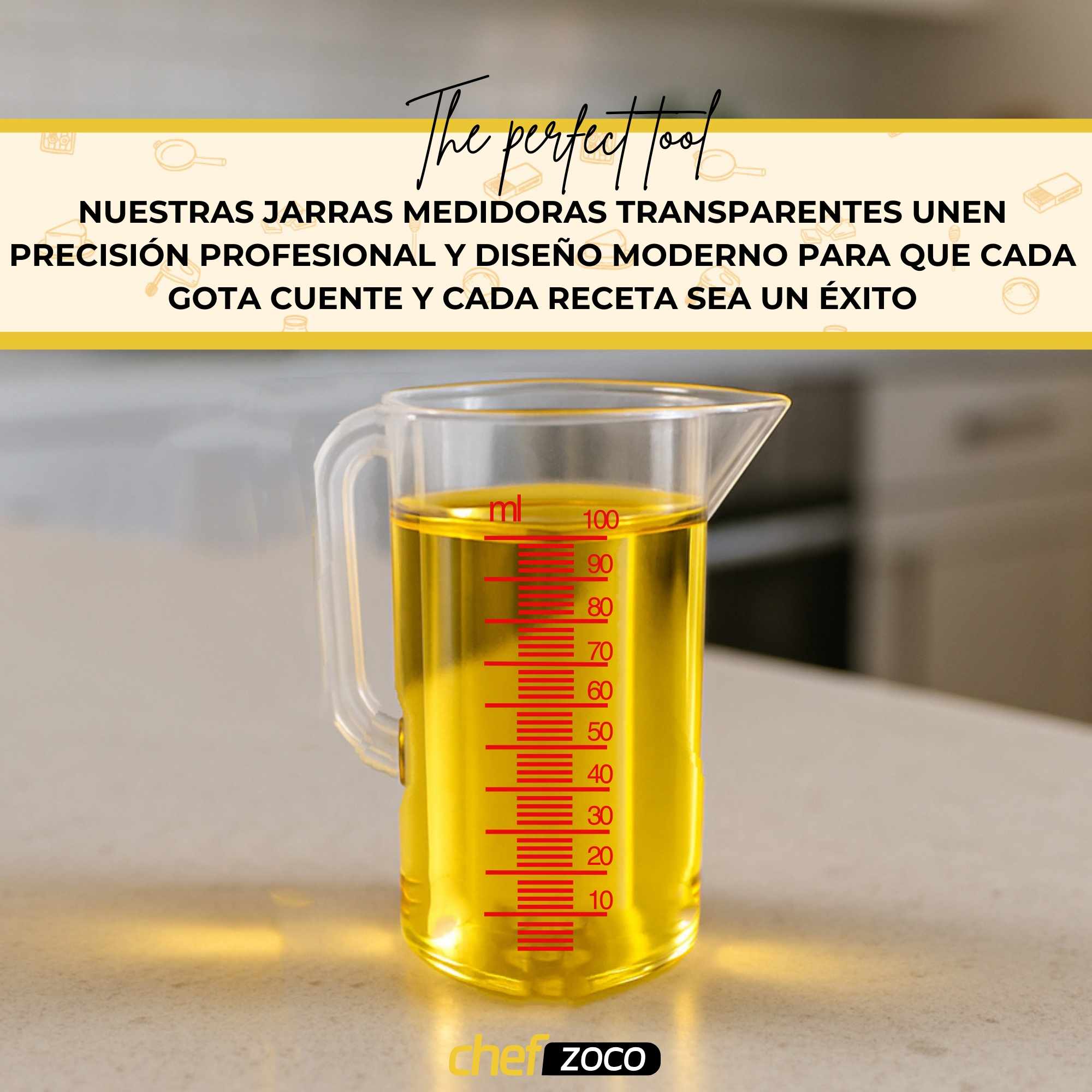 Jarra de plástico Medidora 125 Ml Transparente - imagen 5