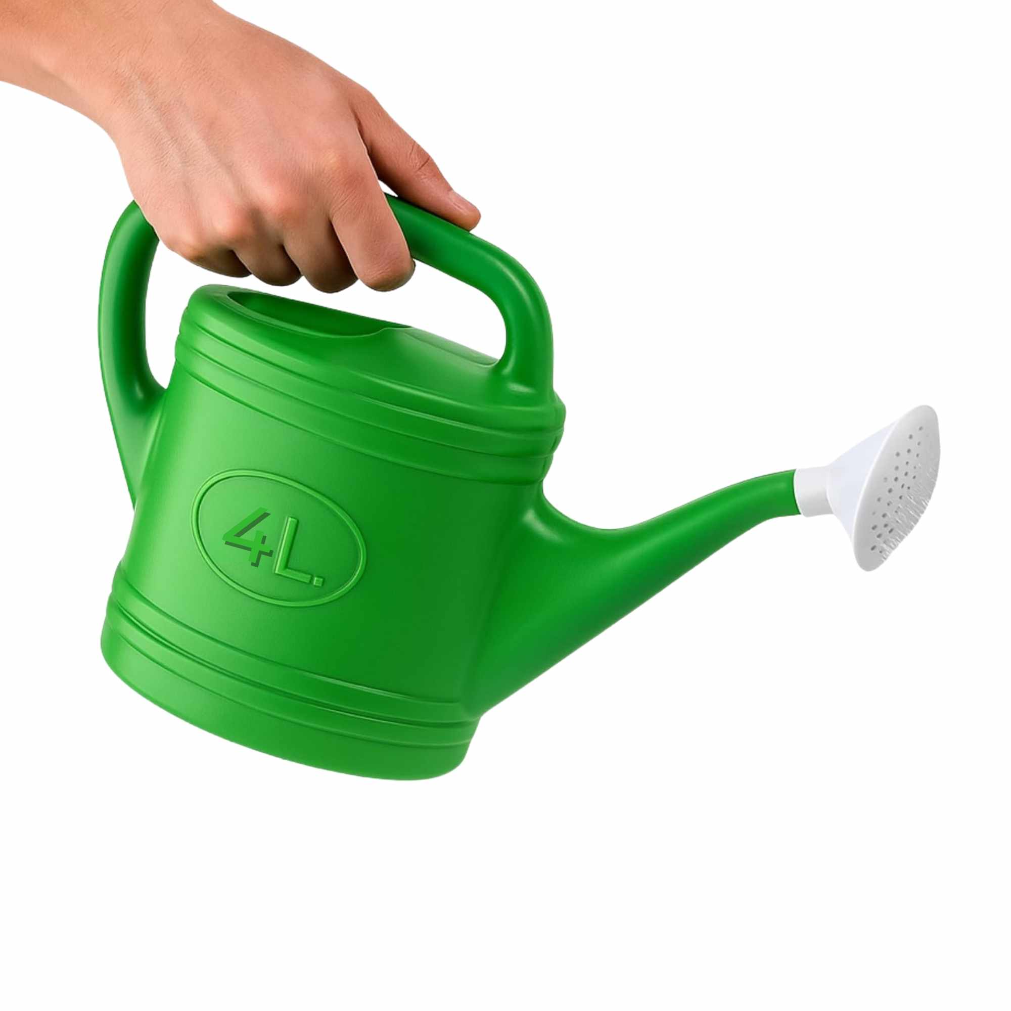 Regadera de plastico 4 Litros Verde