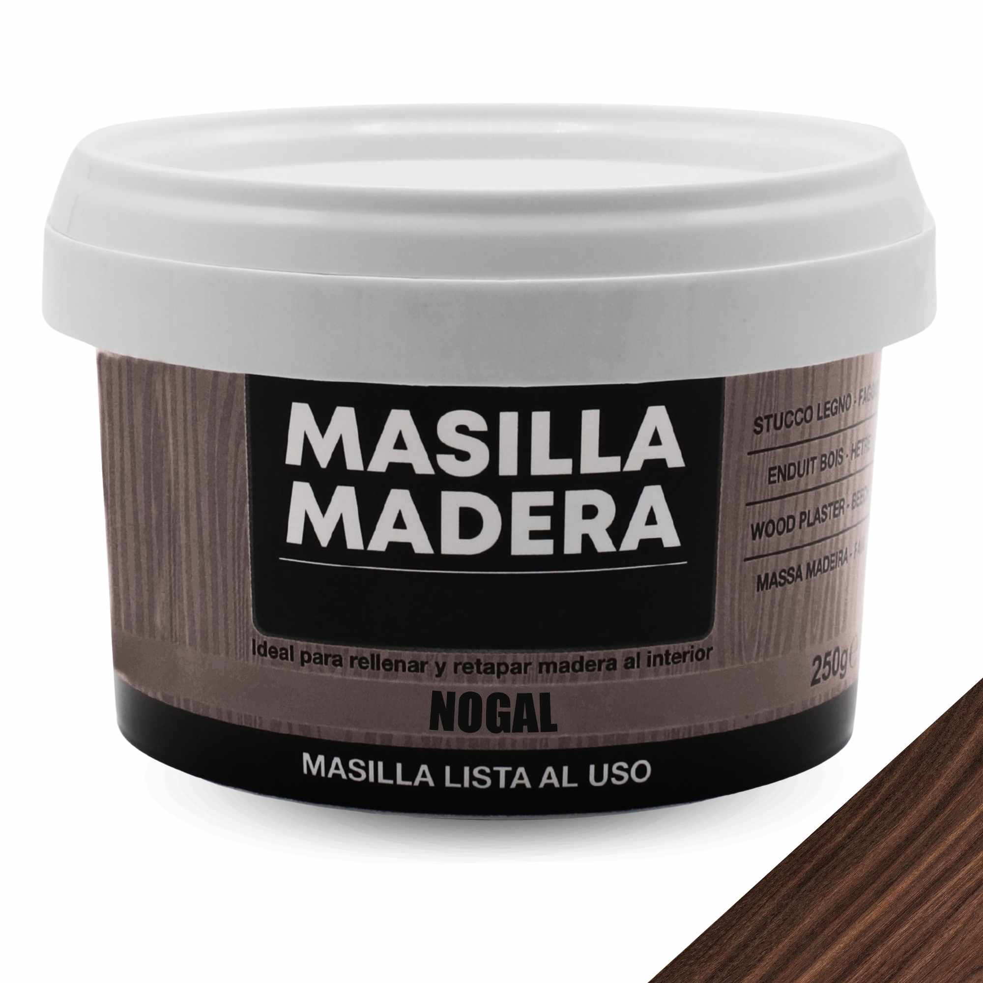 Masilla madera nogal 250 gramos