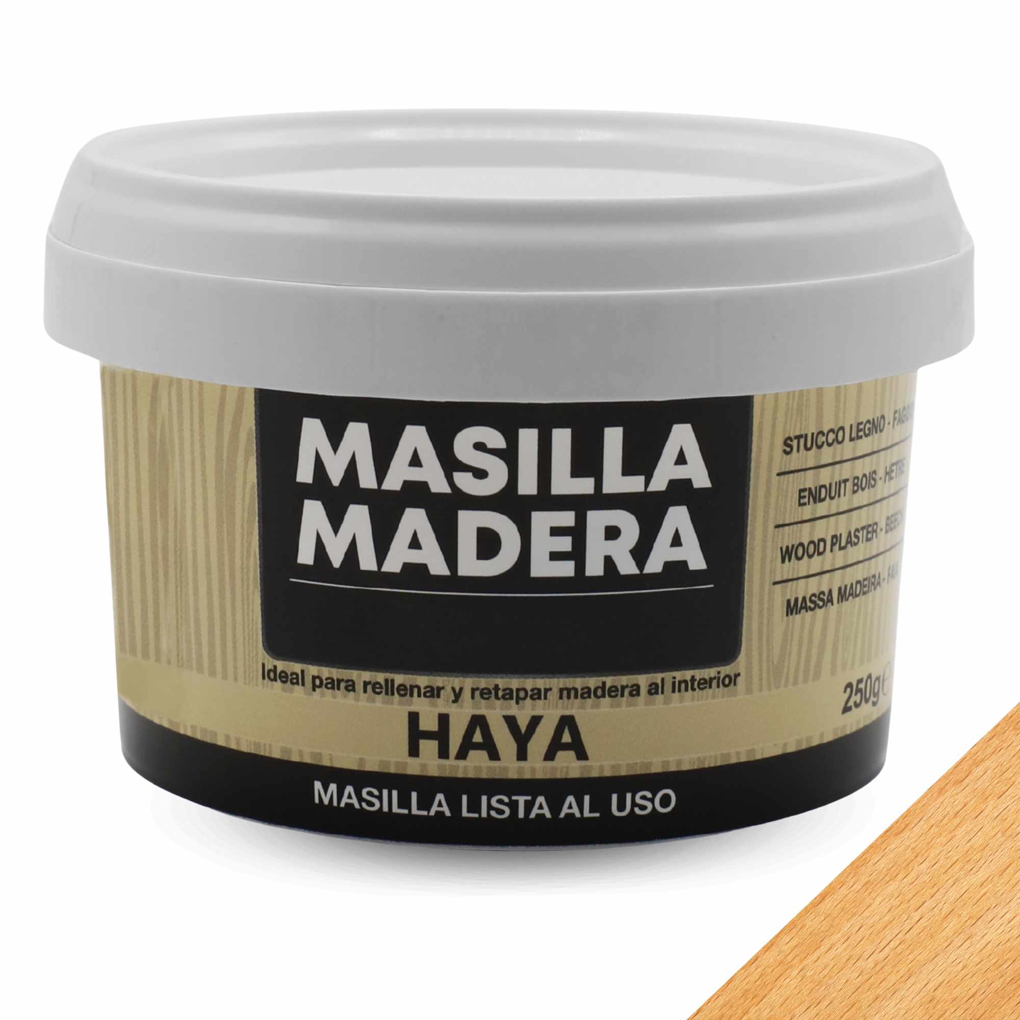 Masilla madera Haya 250 gramos