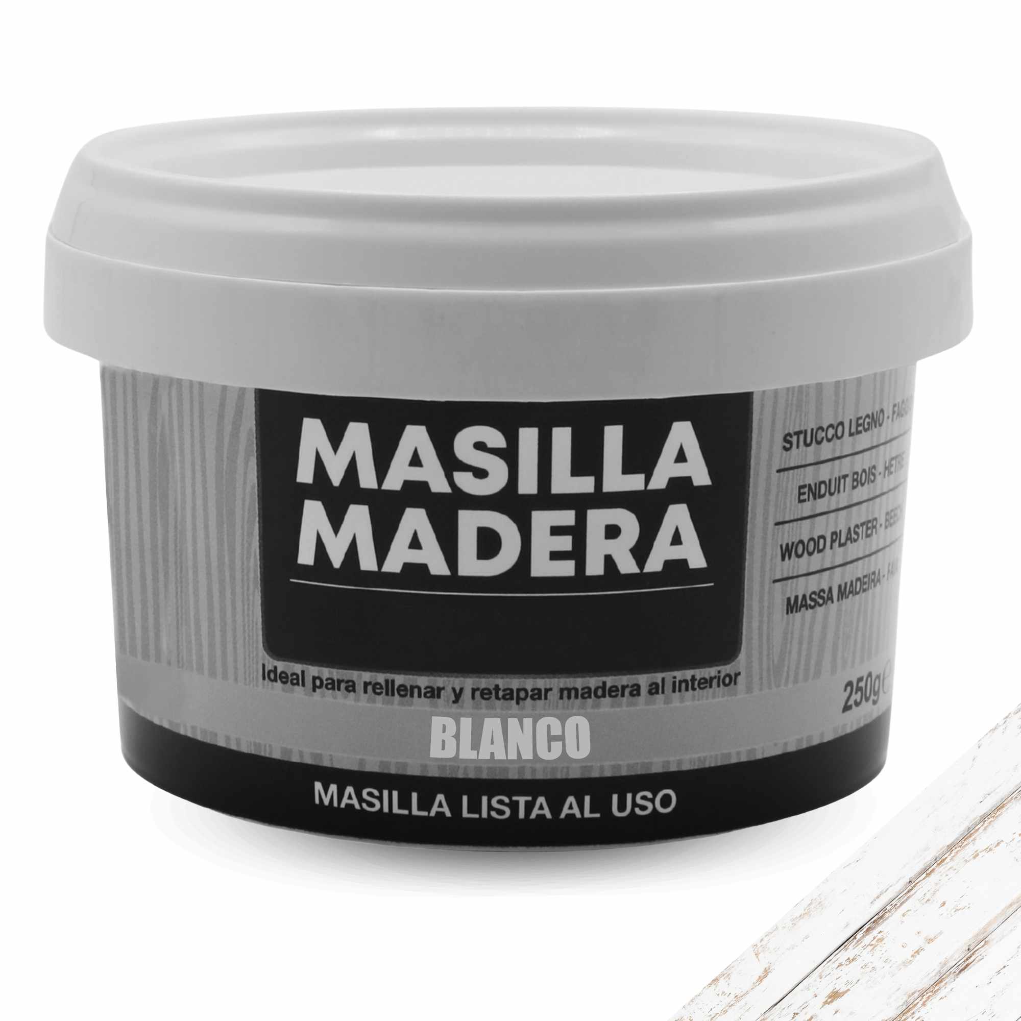 Masilla madera blanca 250 gramos - imagen 1