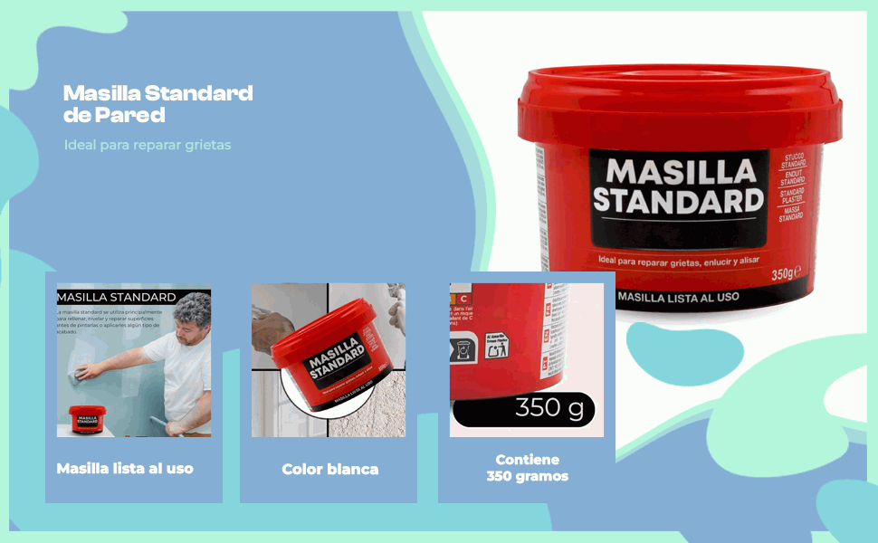 Banner - Masilla Standard 350 gramos