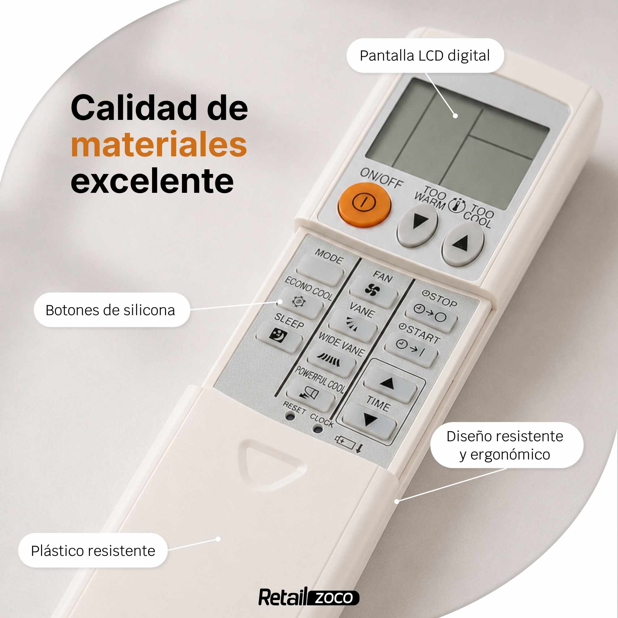 Mando Aire Acondicionado Mitsubishi KD06ES - imagen 4