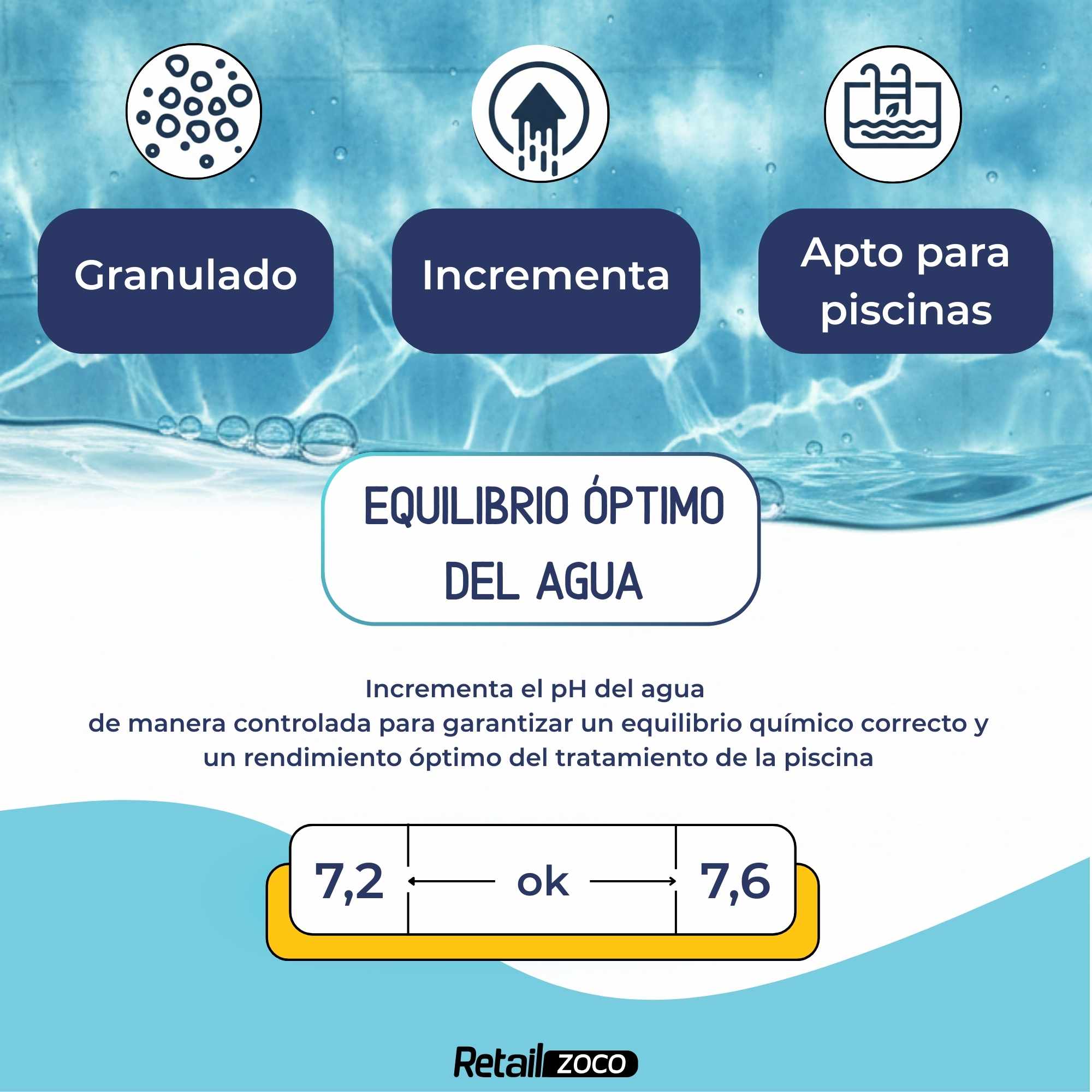 Incrementador de pH Solido en grano 2 Kg - imagen 3