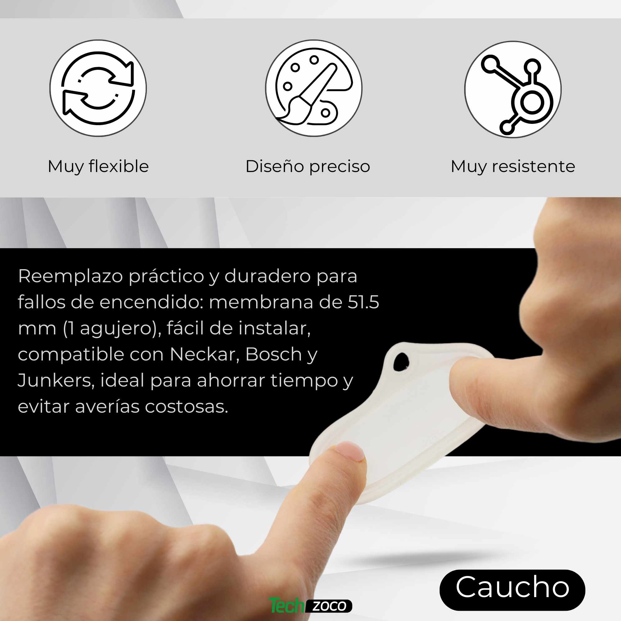 Membrana Calentador Neckar 8738709315 - imagen 5