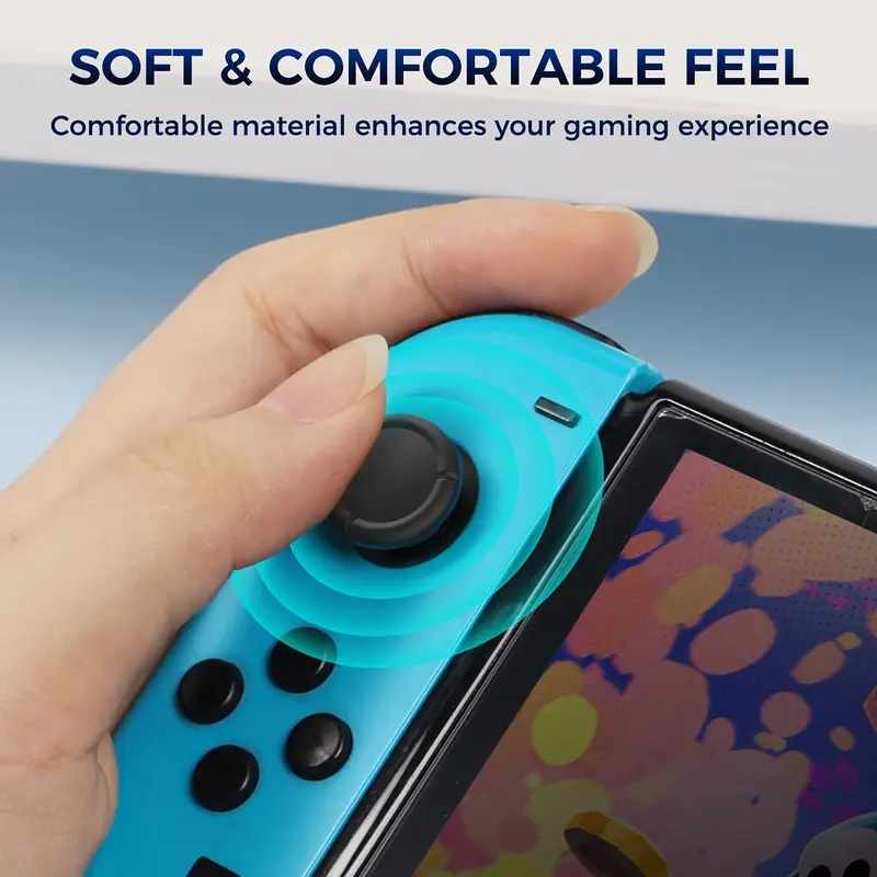 Cubiertas Joystick Analogico Nintendo Switch (6 uds) Negro - imagen 5