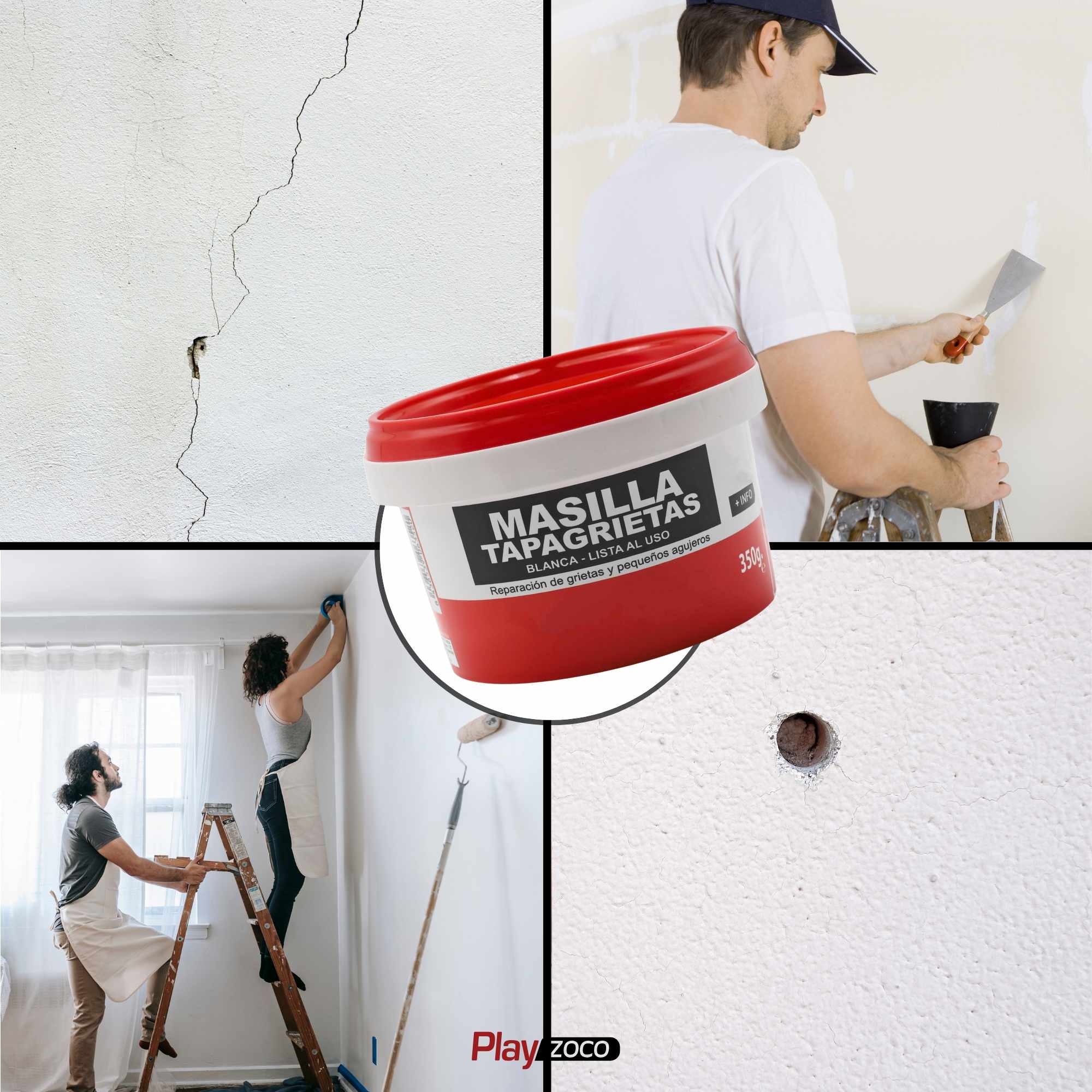 Masilla Tapagrietas 350 gramos - imagen 4