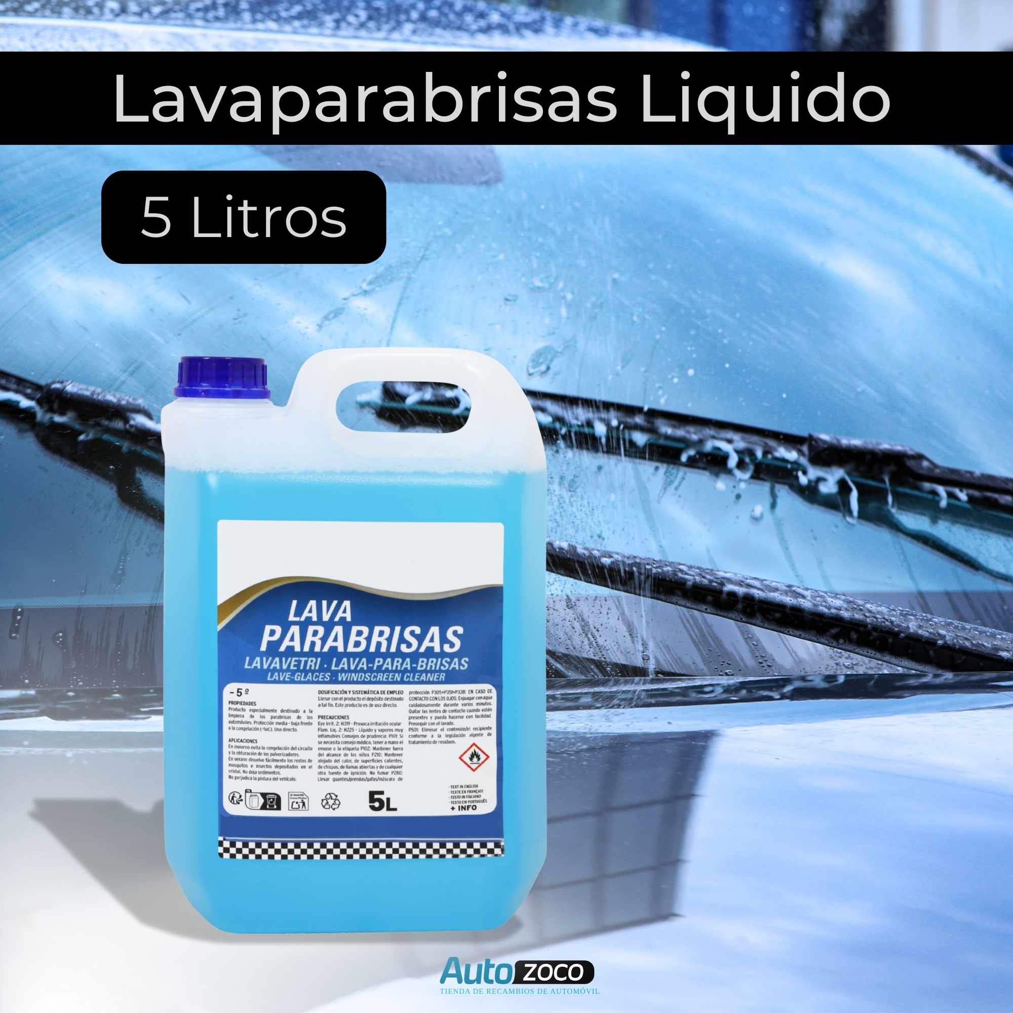 Lavaparabrisas Liquido 5 Litros - imagen 2