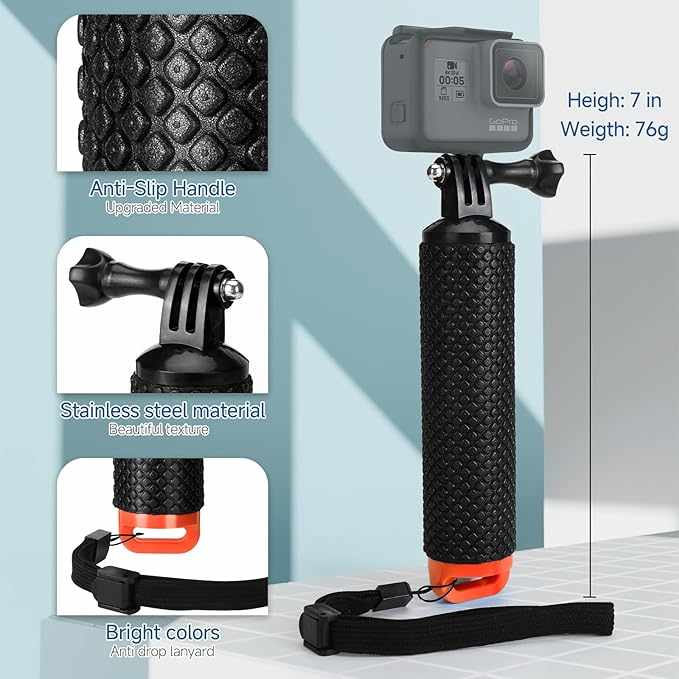 Palo Flotante para Cámara deportiva compatible con GoPro - imagen 4