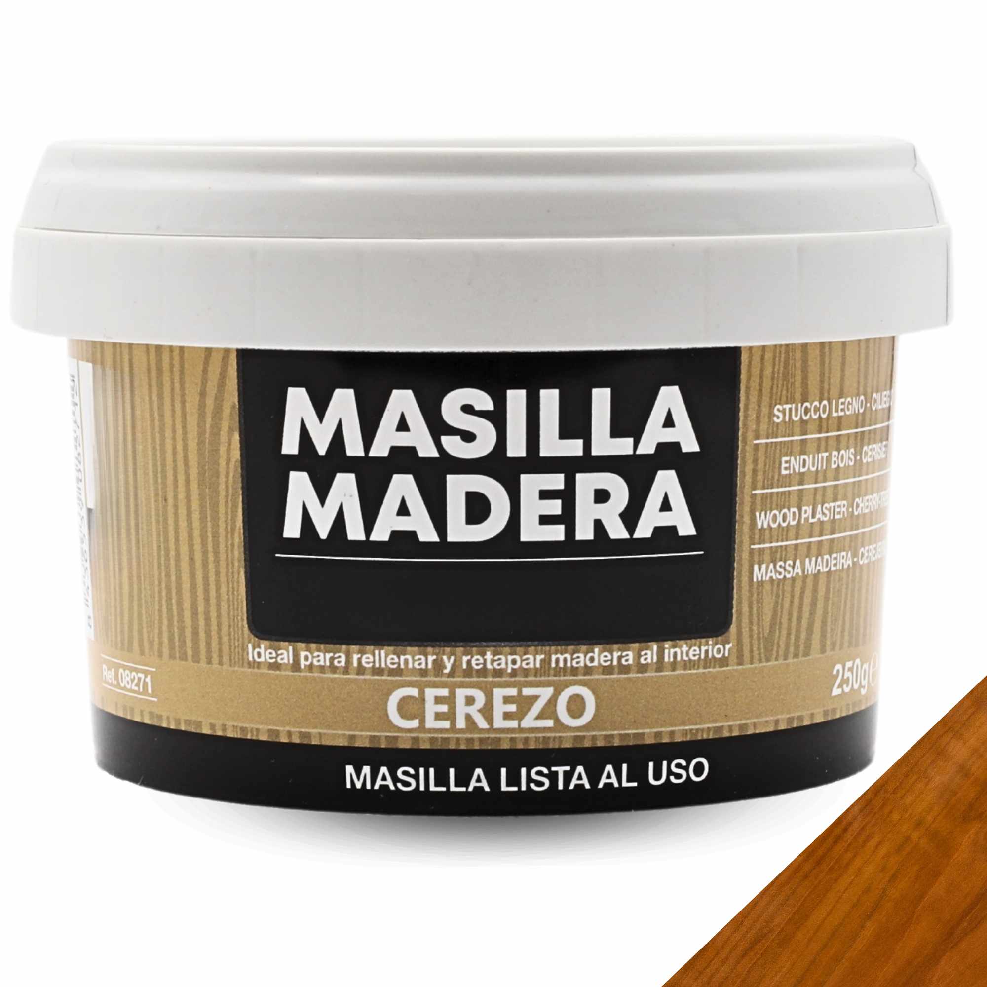 Masilla madera cerezo 250 gramos
