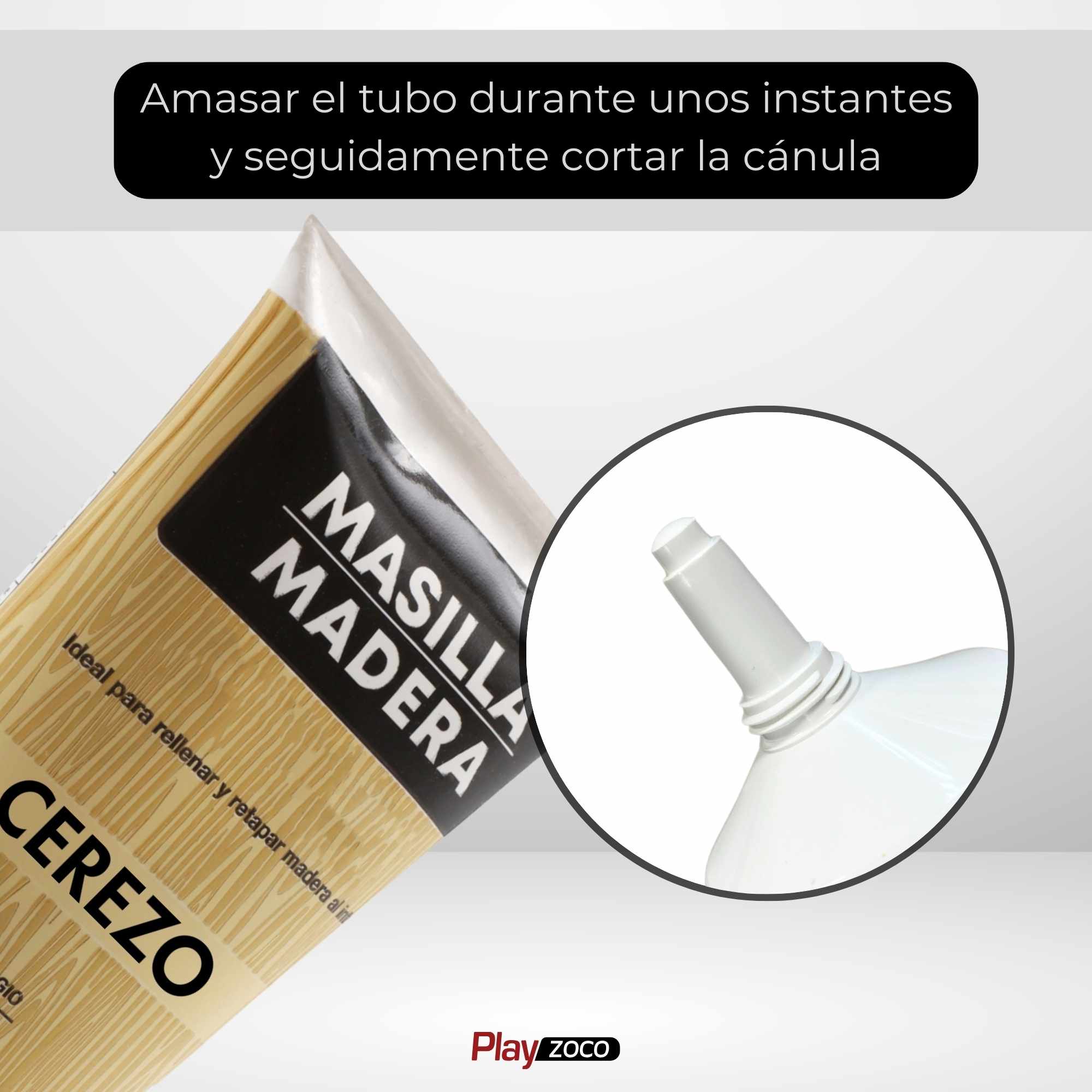 Masilla madera cerezo en tubo 150 gramos - imagen 6