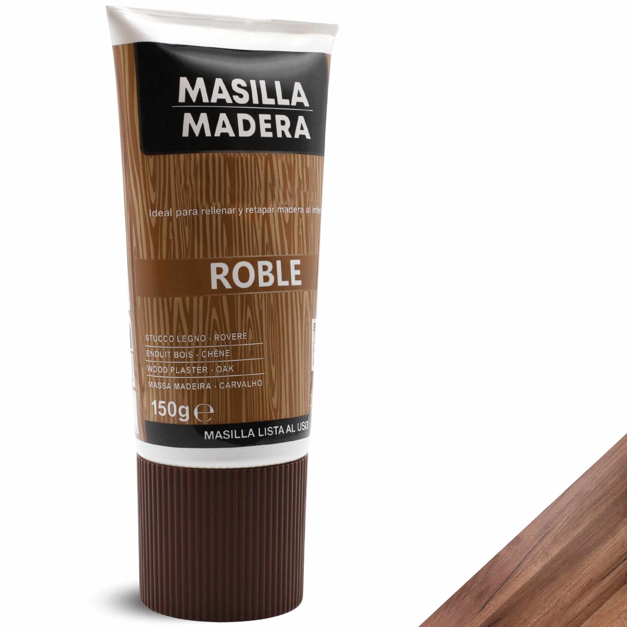 Masilla madera Roble en tubo 150 gramos