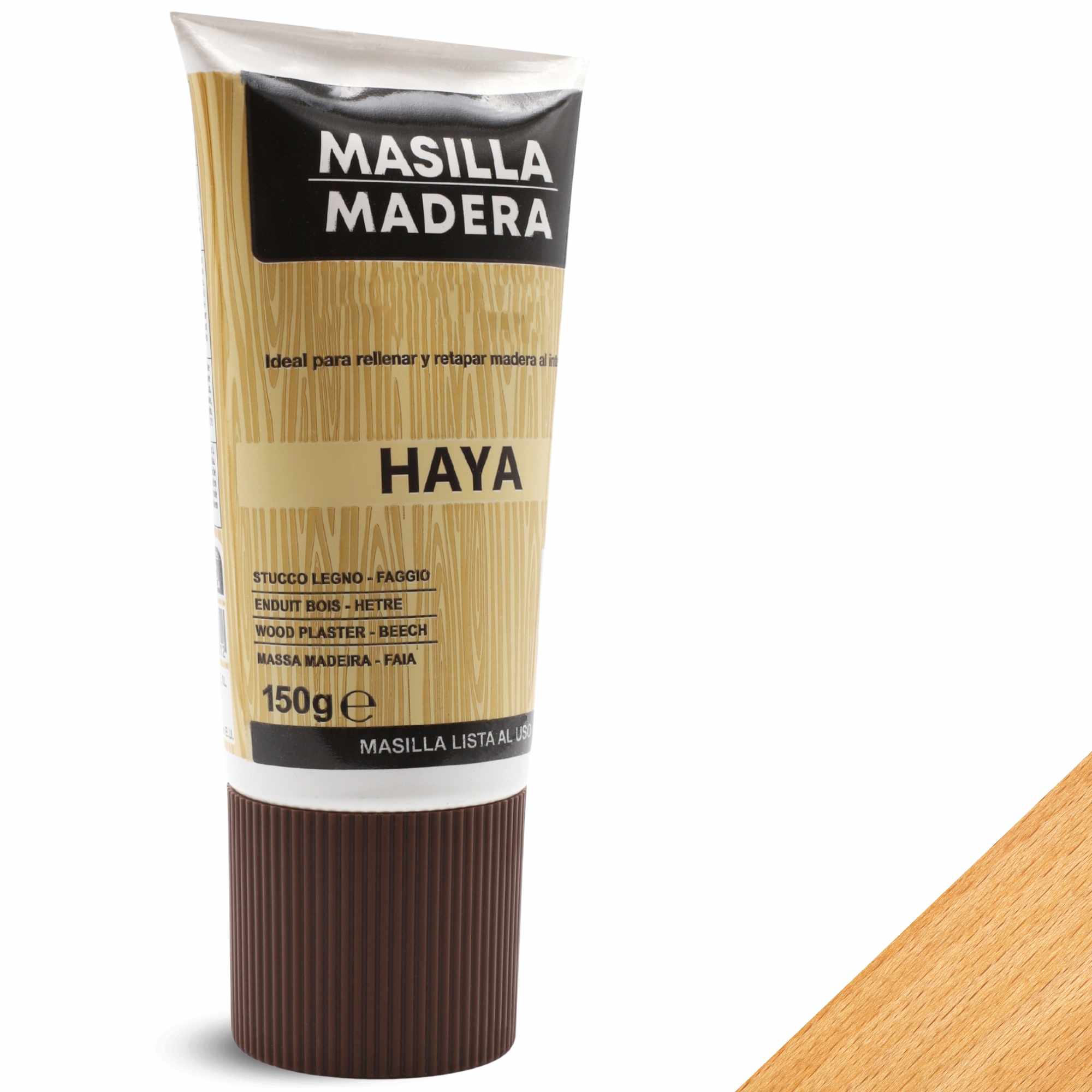 Masilla madera Haya en tubo 150 gramos