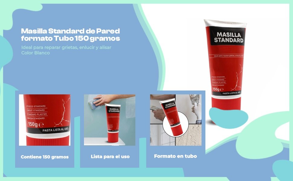 Banner - Masilla Standard en tubo 150 gramos