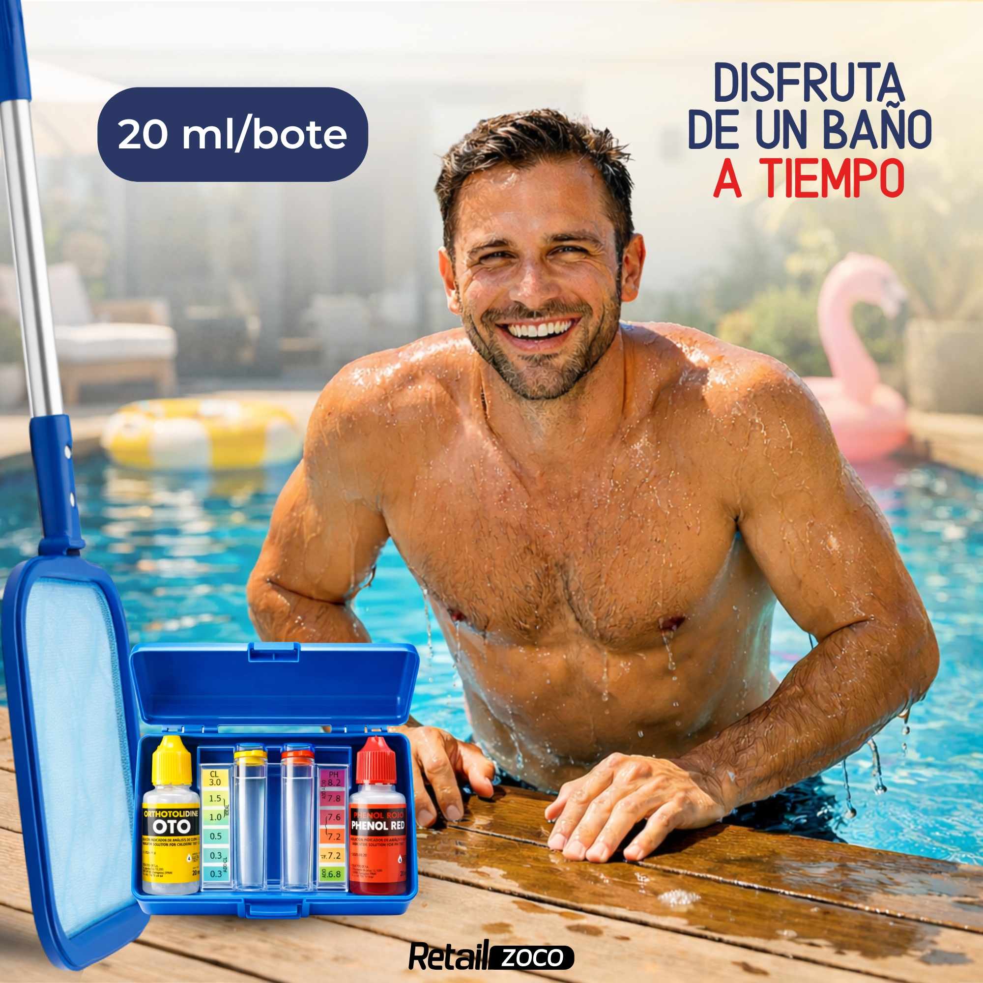 Kit medidor de Cloro y pH - imagen 5