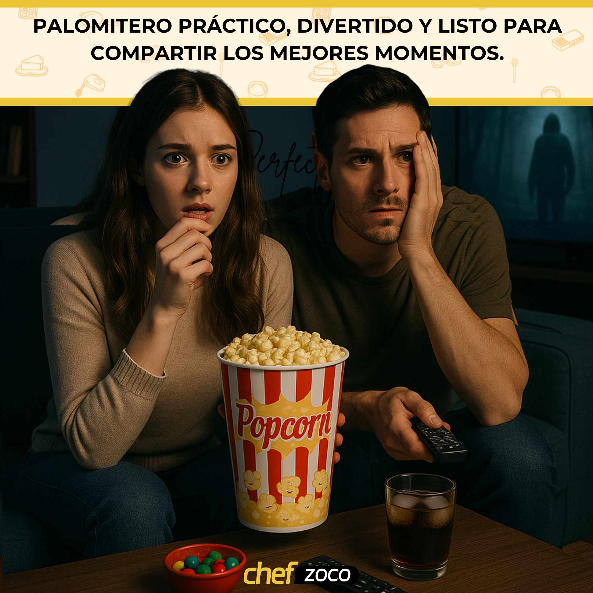 Cubo Palomitas de plástico 1.2 Litros - imagen 7