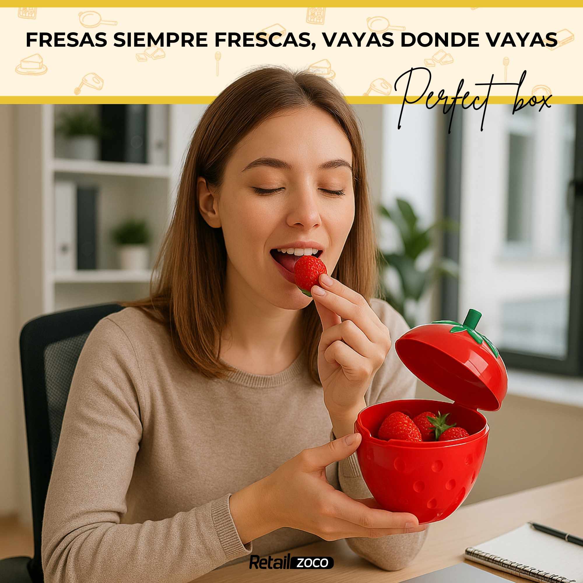 Guarda Fresas de plástico - imagen 6