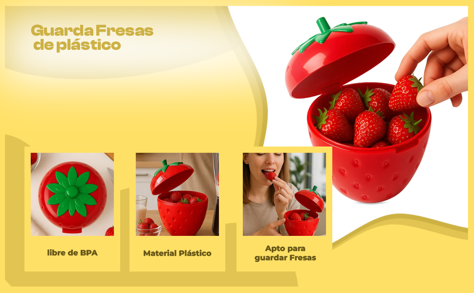 Banner - Guarda Fresas de plástico