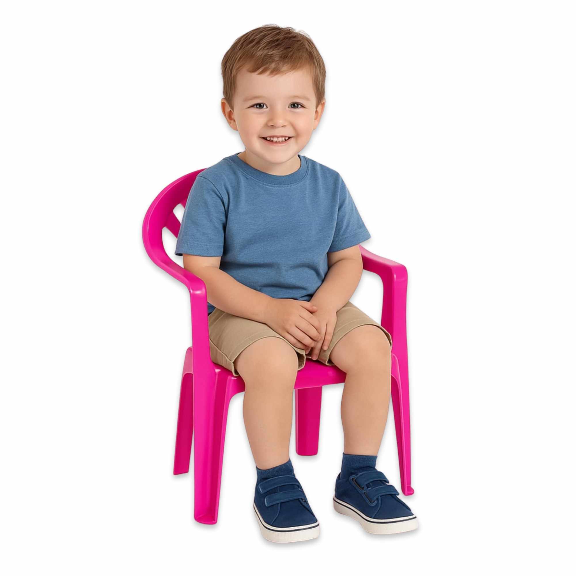 Silla infantil de plástico Rosa - imagen 1