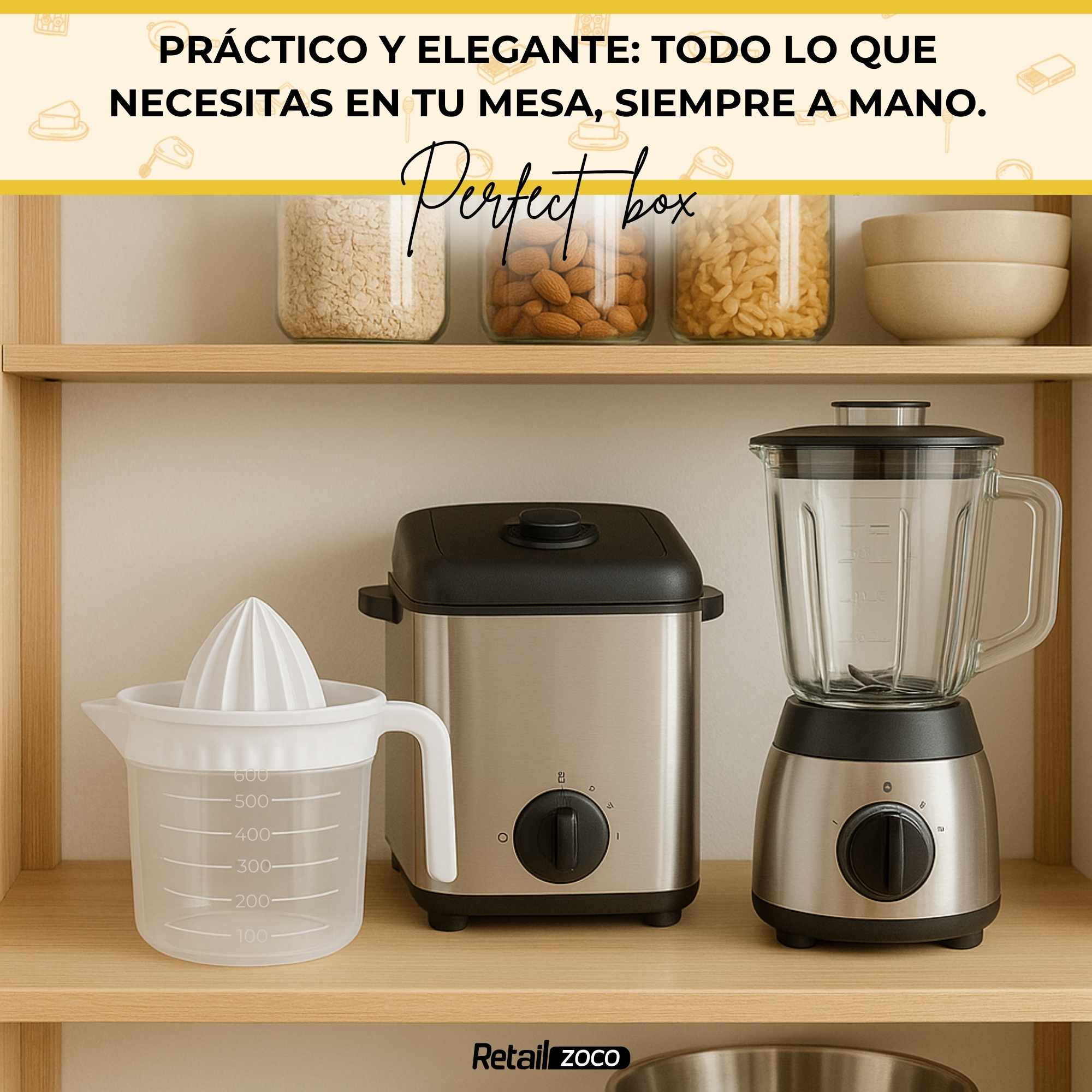 Exprimidor de plástico Jarra 600 Ml - imagen 5