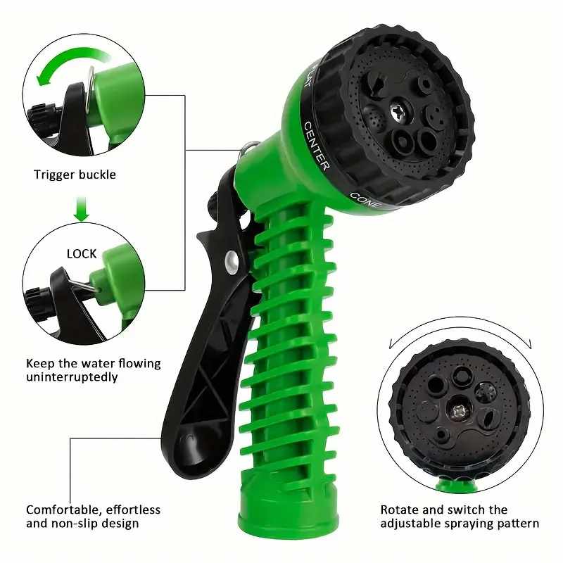 Manguera jardin Extensible hasta 30 metros incluye pistola - imagen 3