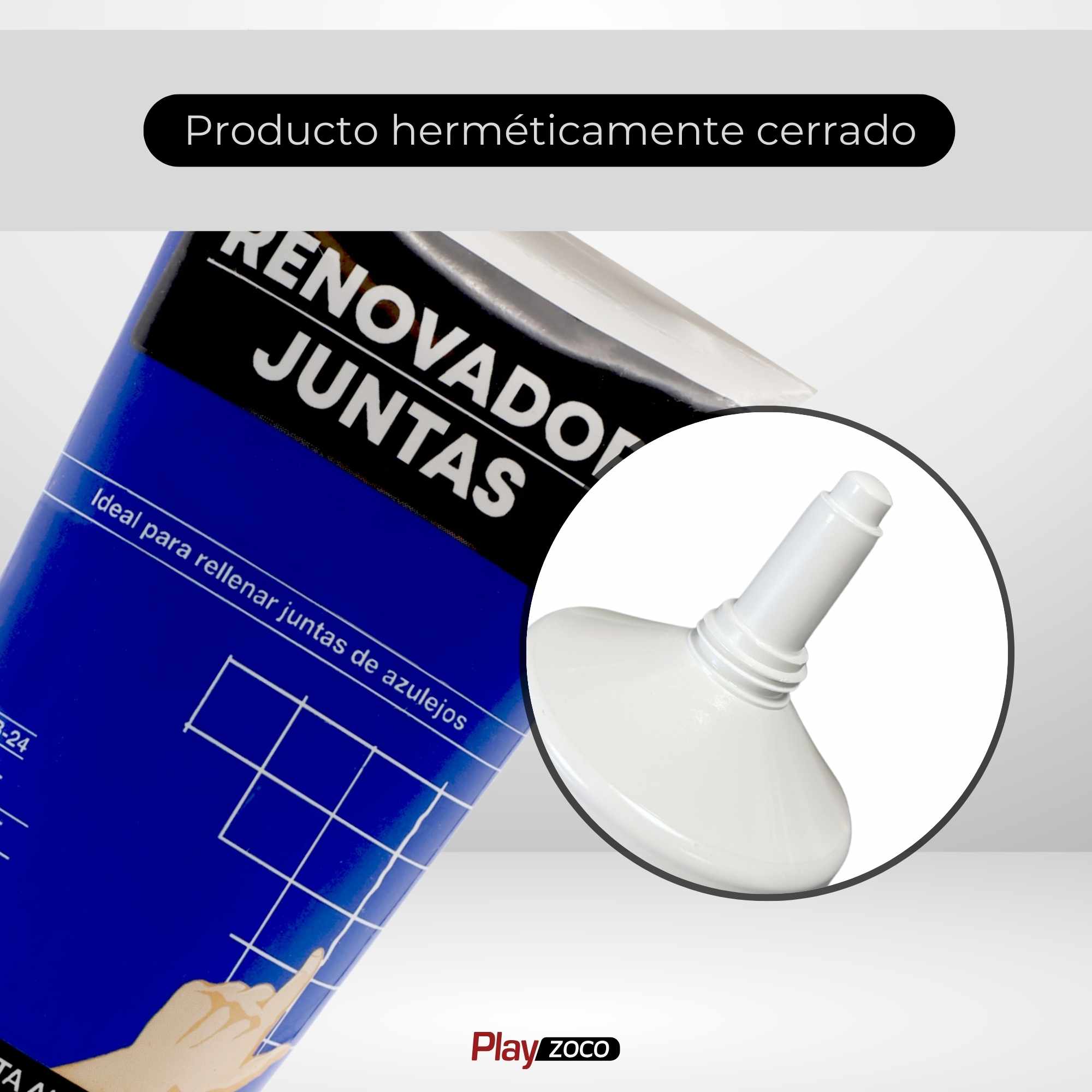 Renovador juntas de azulejos en tubo color blanco 150 gramos - imagen 6