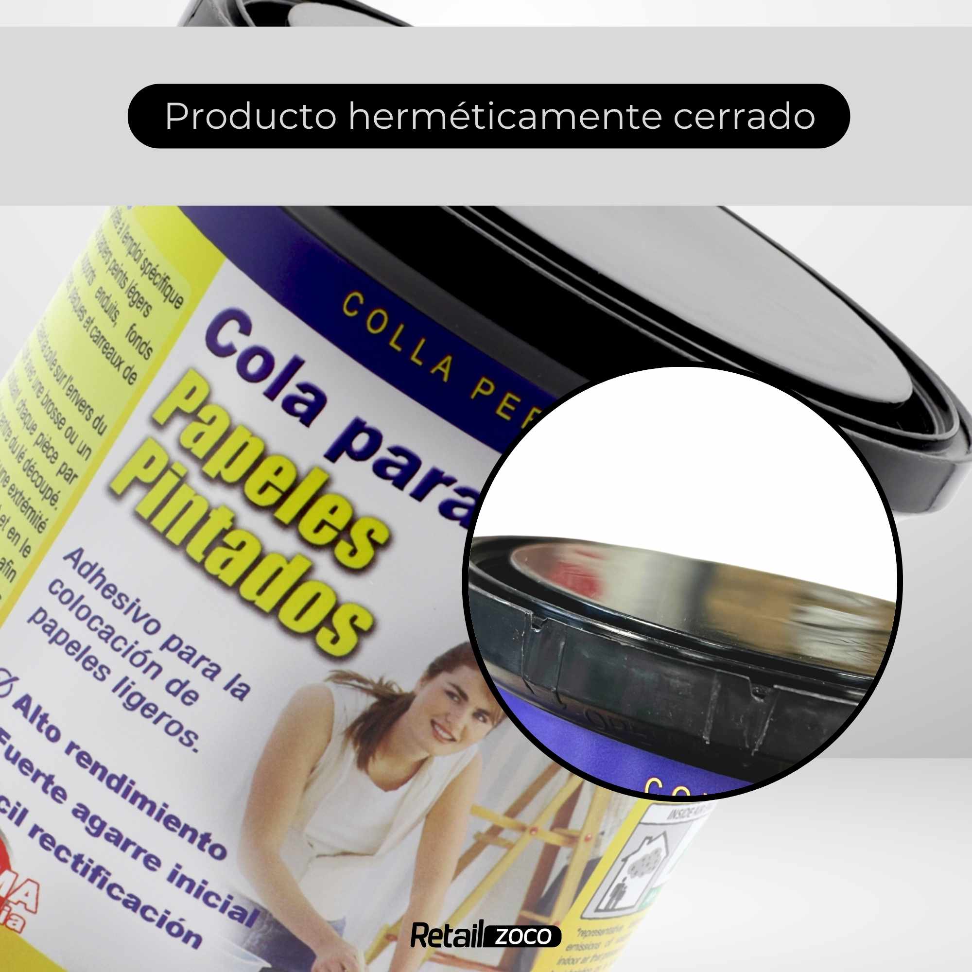 Cola Papel Pintado para empapelar 700 gramos - imagen 6