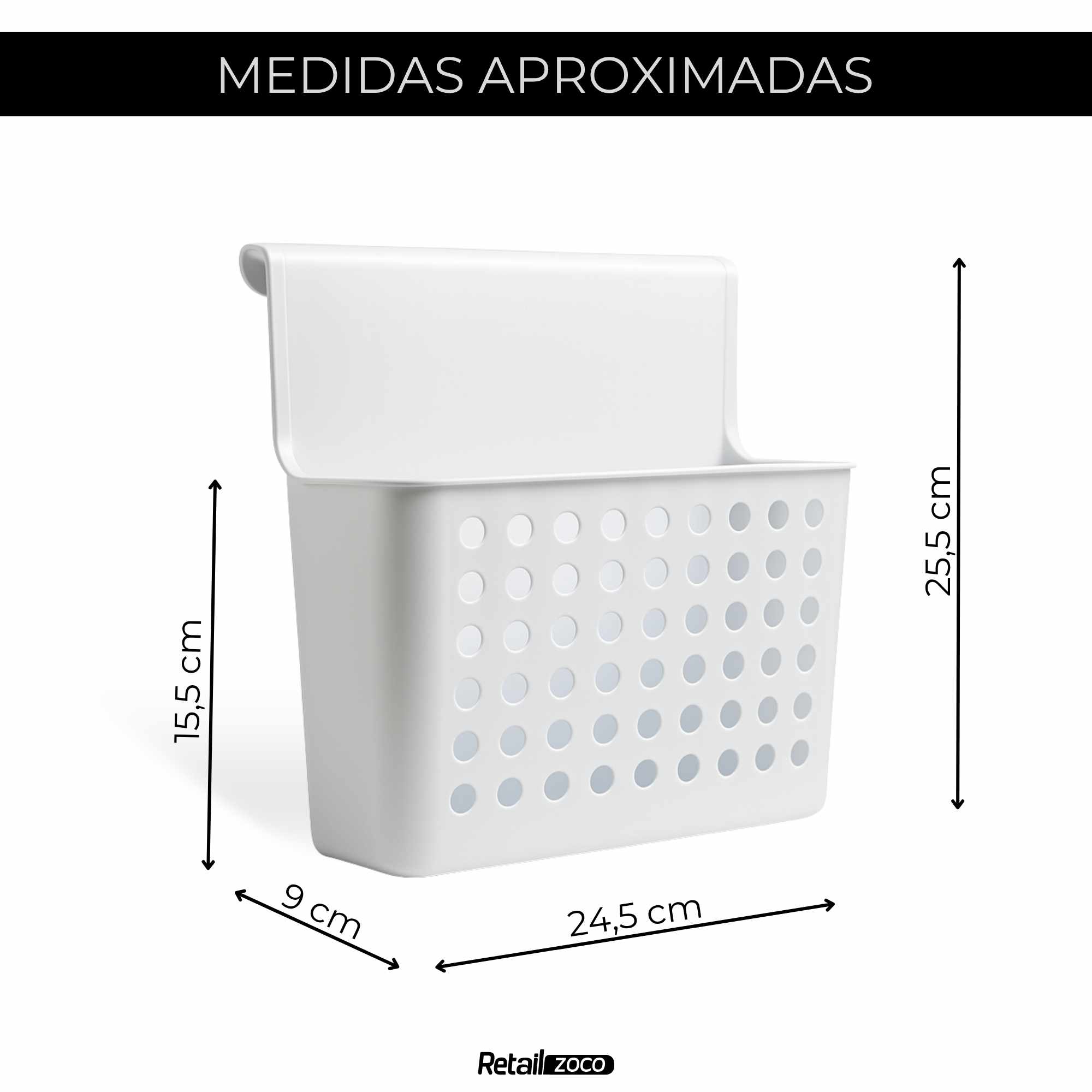 Cesta organizadora colgar en cocina - imagen 6