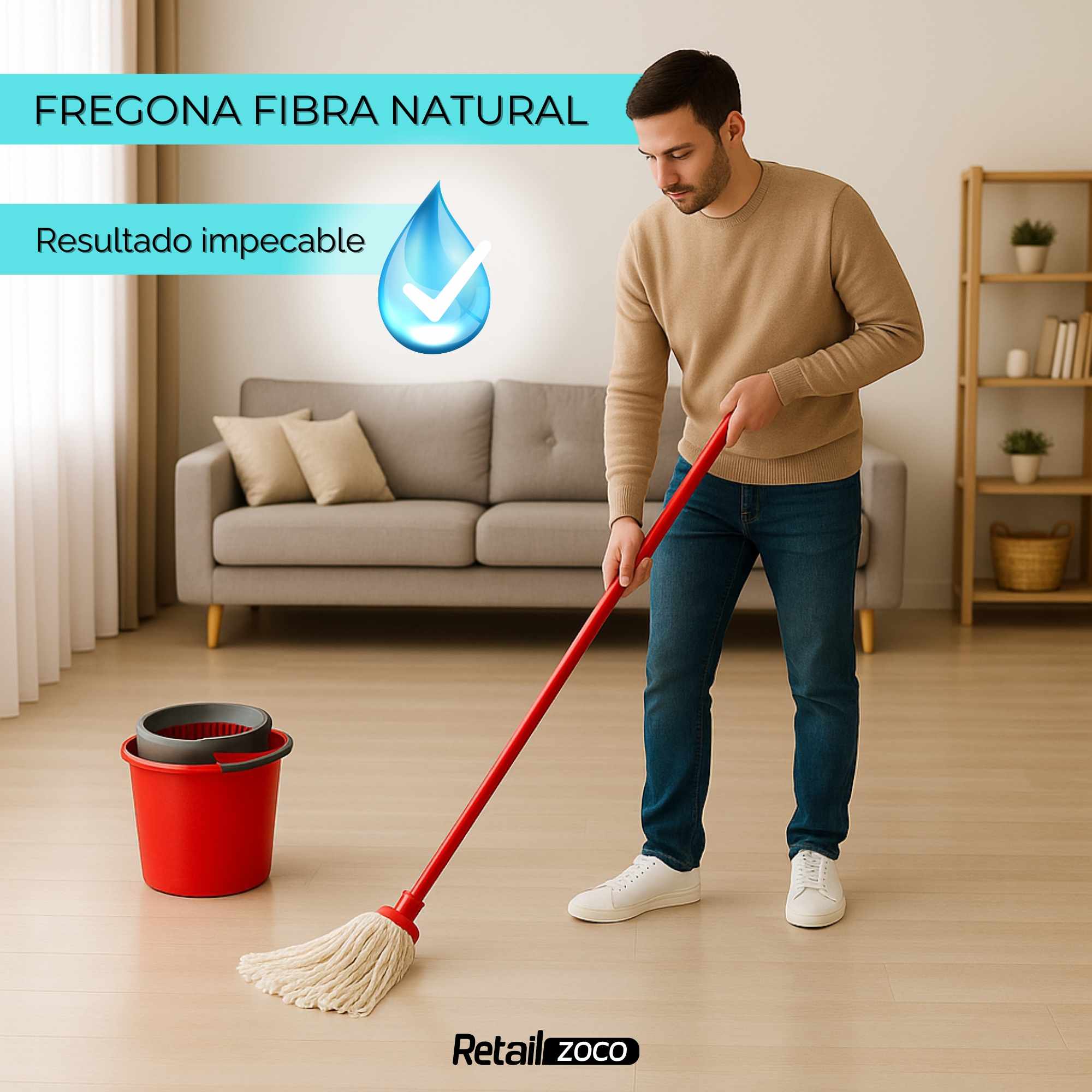 Fregona Algodón 165 Gr - imagen 2