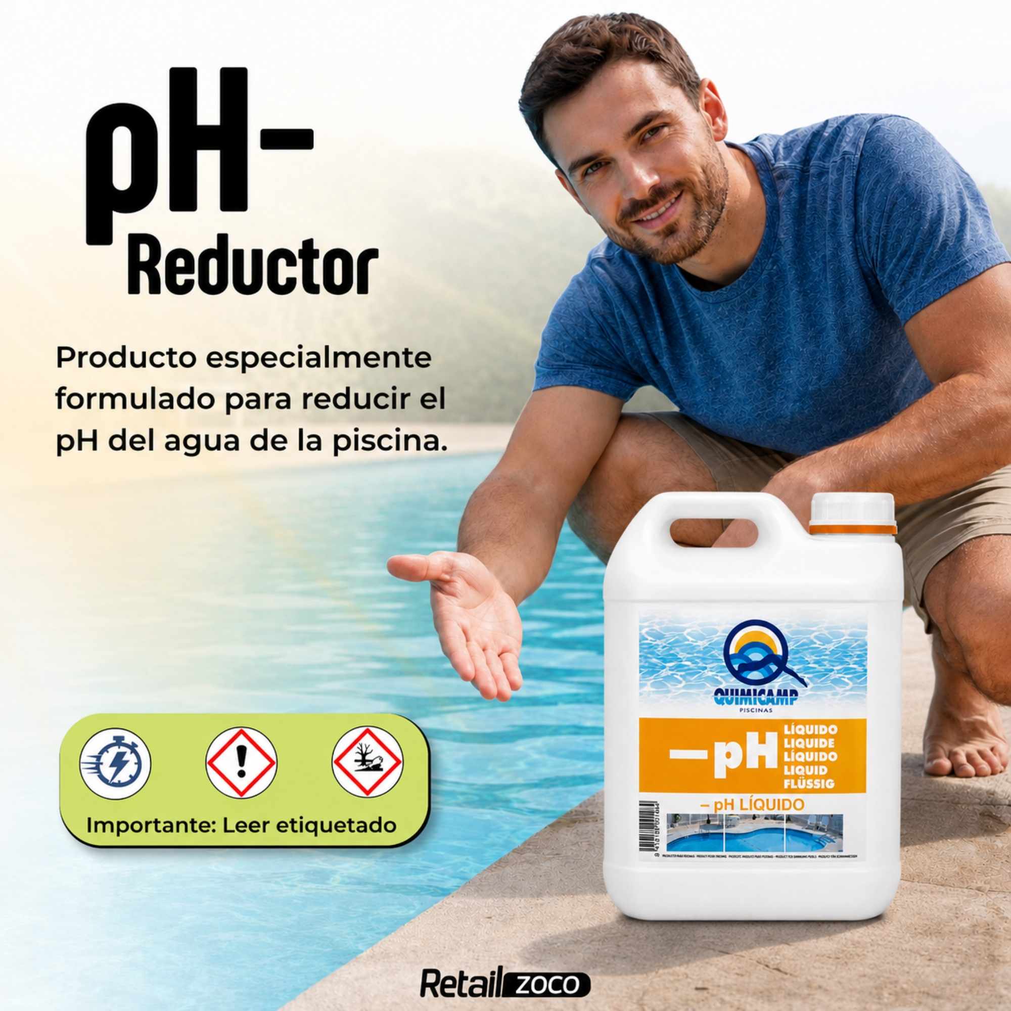 Reductor pH liquido 5 Litros - imagen 2