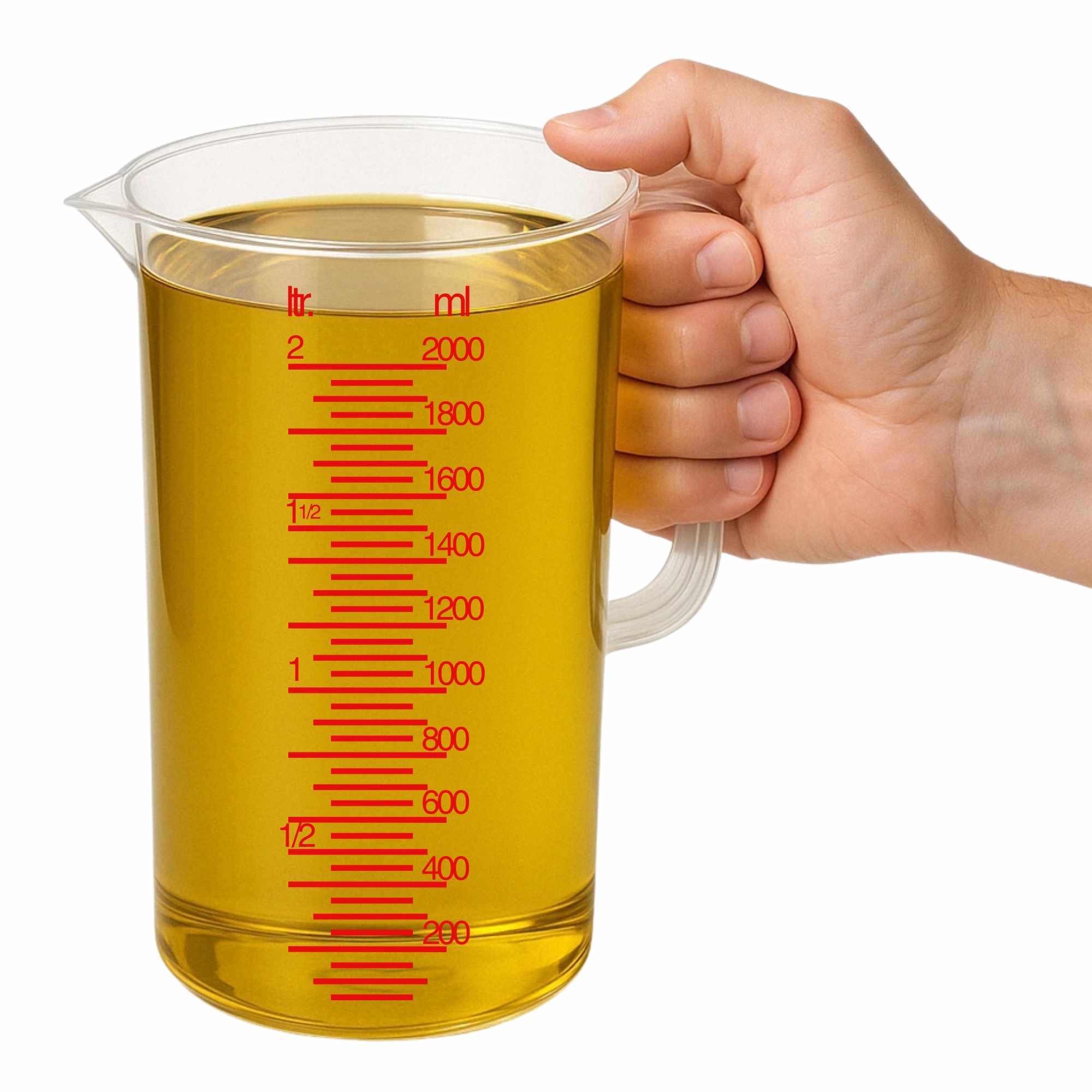 Jarra de plástico Medidora 2500 Ml Transparente