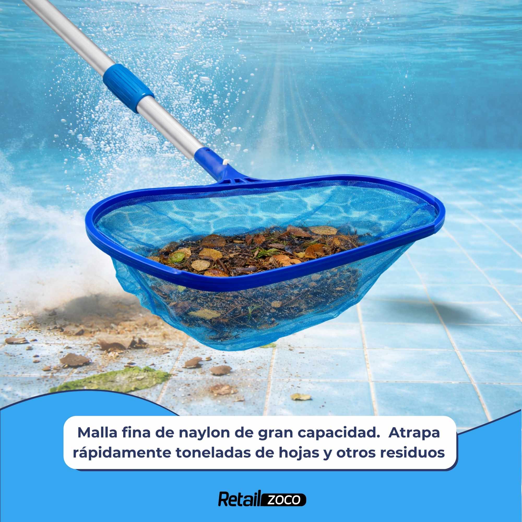Recogehojas para Fondo Piscina - imagen 3