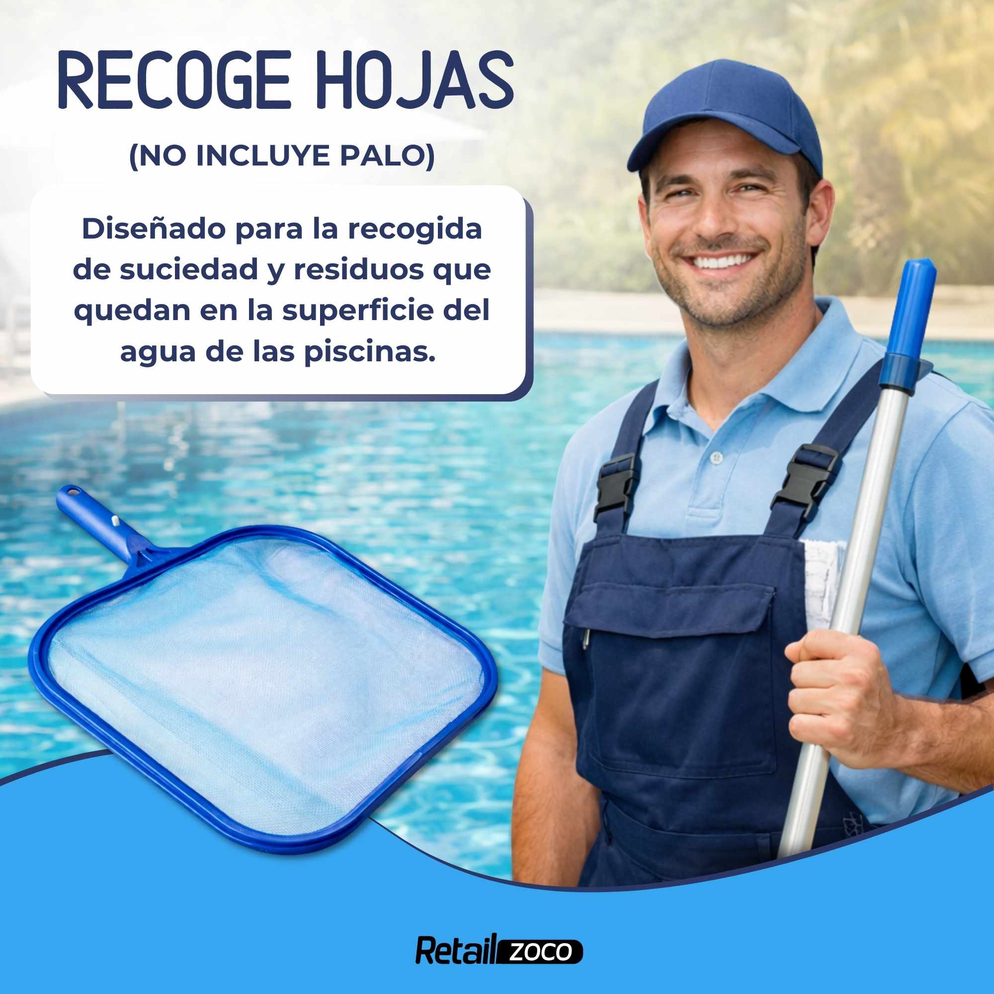 Recoge hojas para Superficie Piscina - imagen 2