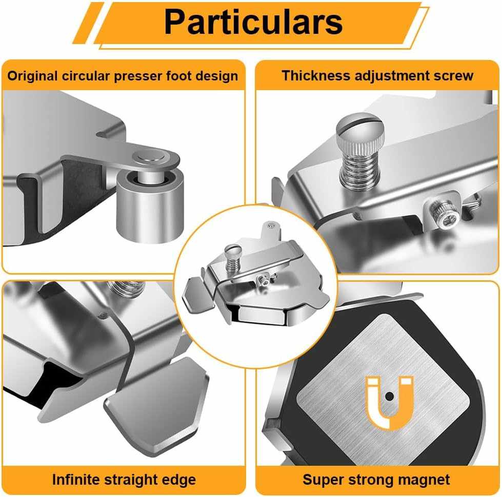 Guia de costura multifunción magnetica para maquina coser - imagen 2
