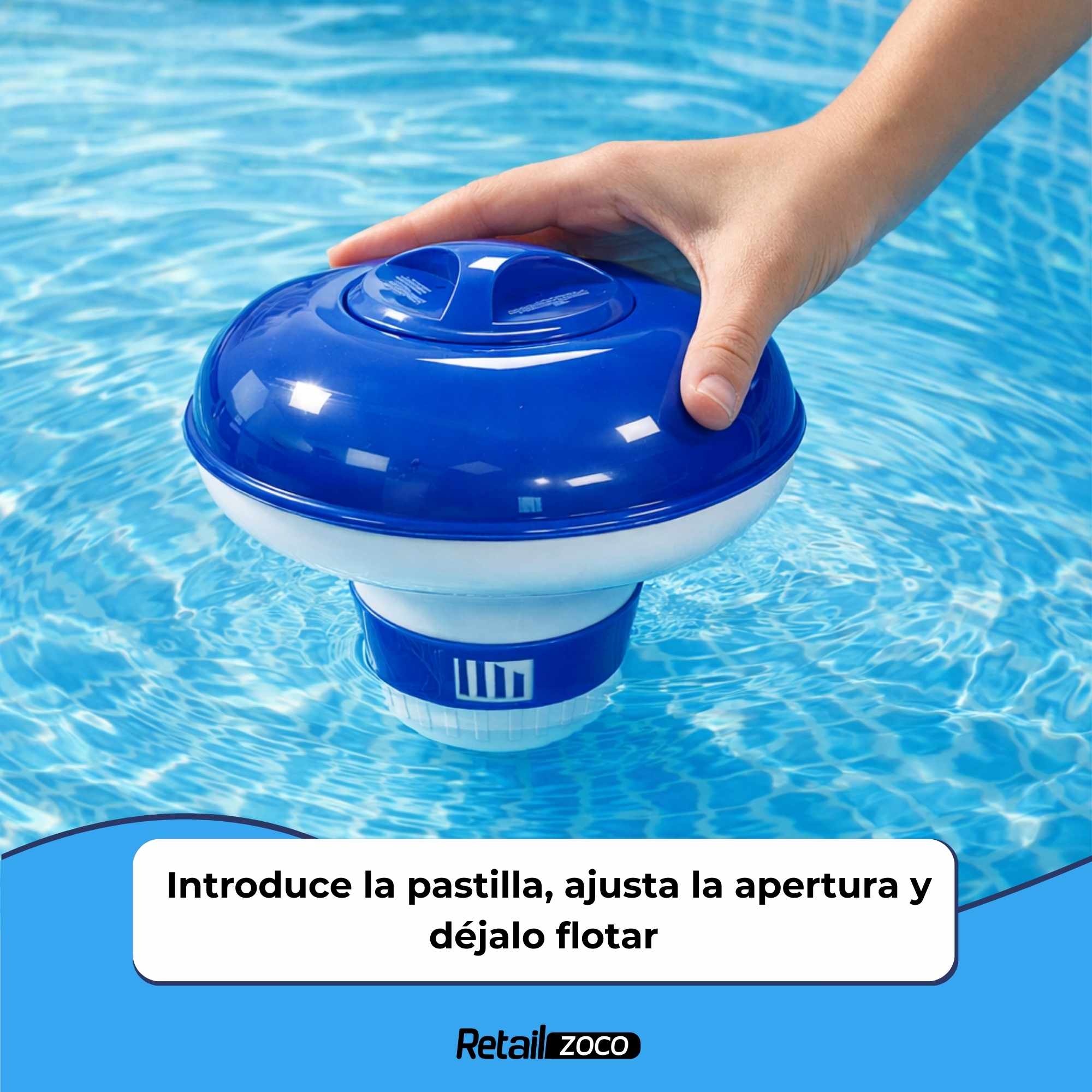 Clorador Flotante Tableta 200 g - imagen 4