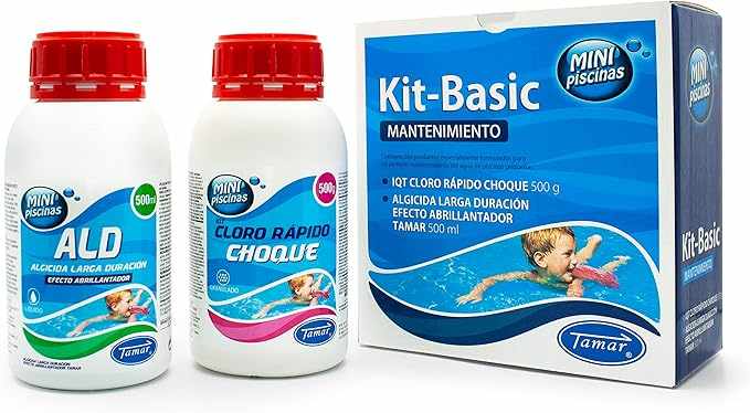 Kit Basic Mantenimiento Mini Piscinas