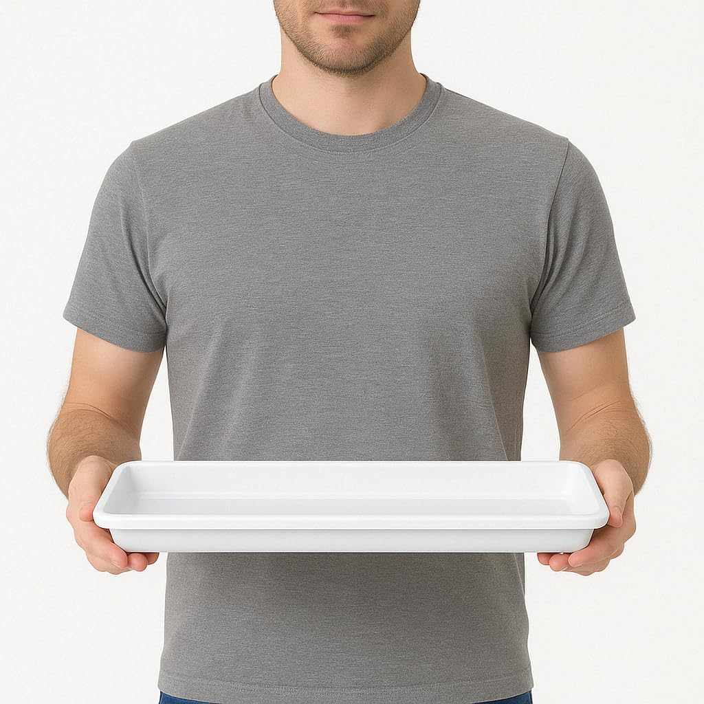 Plato Jardinera de plástico 60 Cm Blanco - imagen 2