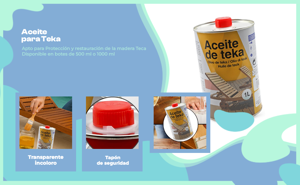 Banner - Aceite de teka 1000 ml
