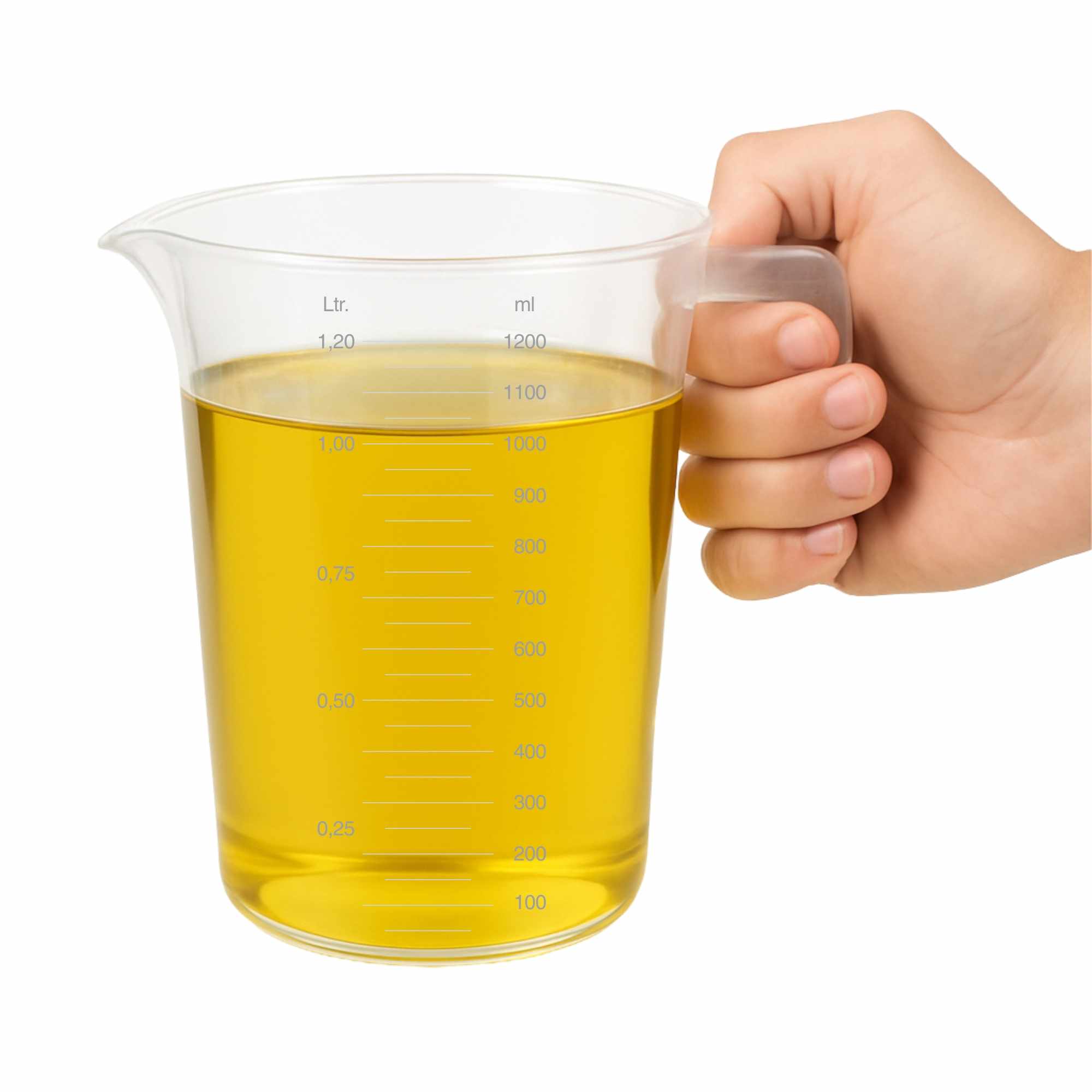 Jarra de plástico Medidora 1200 Ml para microondas - imagen 1