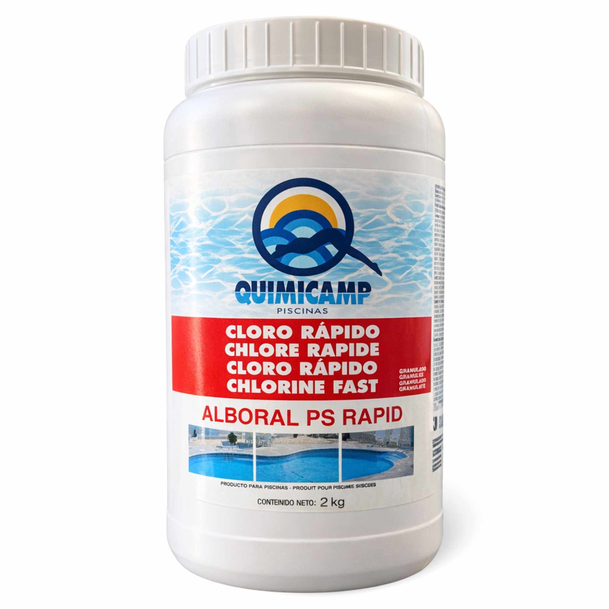 Choque Accion Rapida Especial Para Mini Piscinas 1 Kg