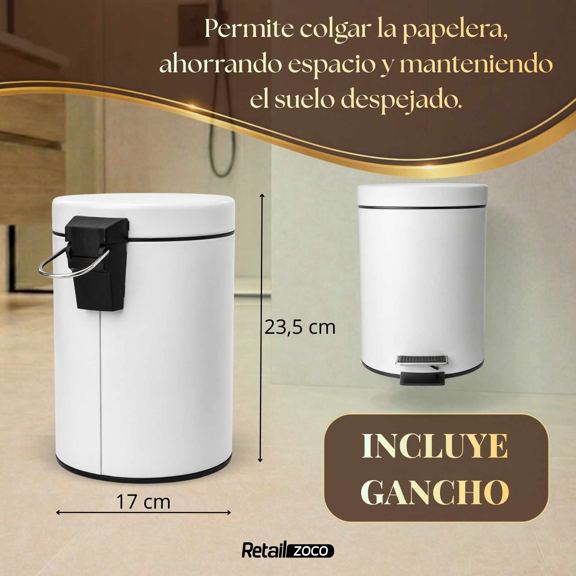 Capazo Uso Alimentario 30 Litros azul - imagen 5