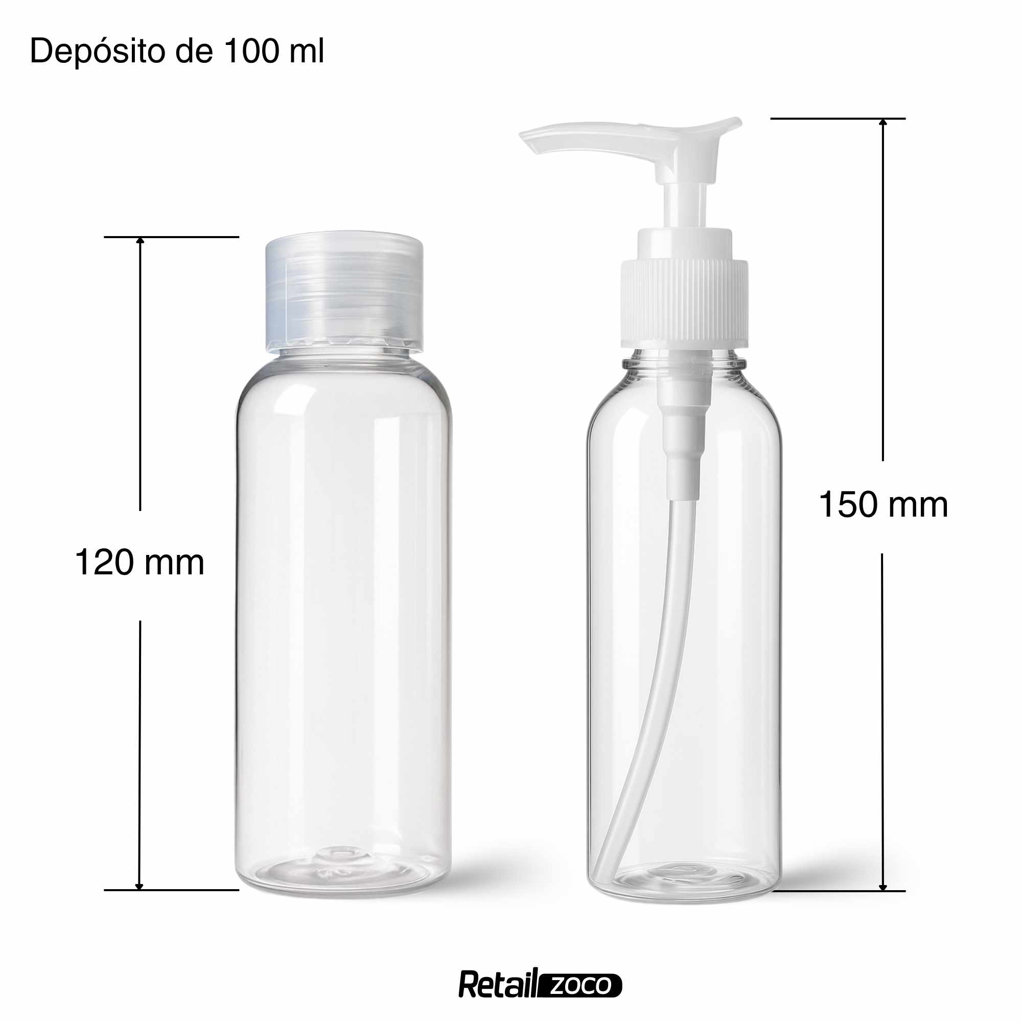Set viaje Dosificador + Botella 100 Ml - imagen 7