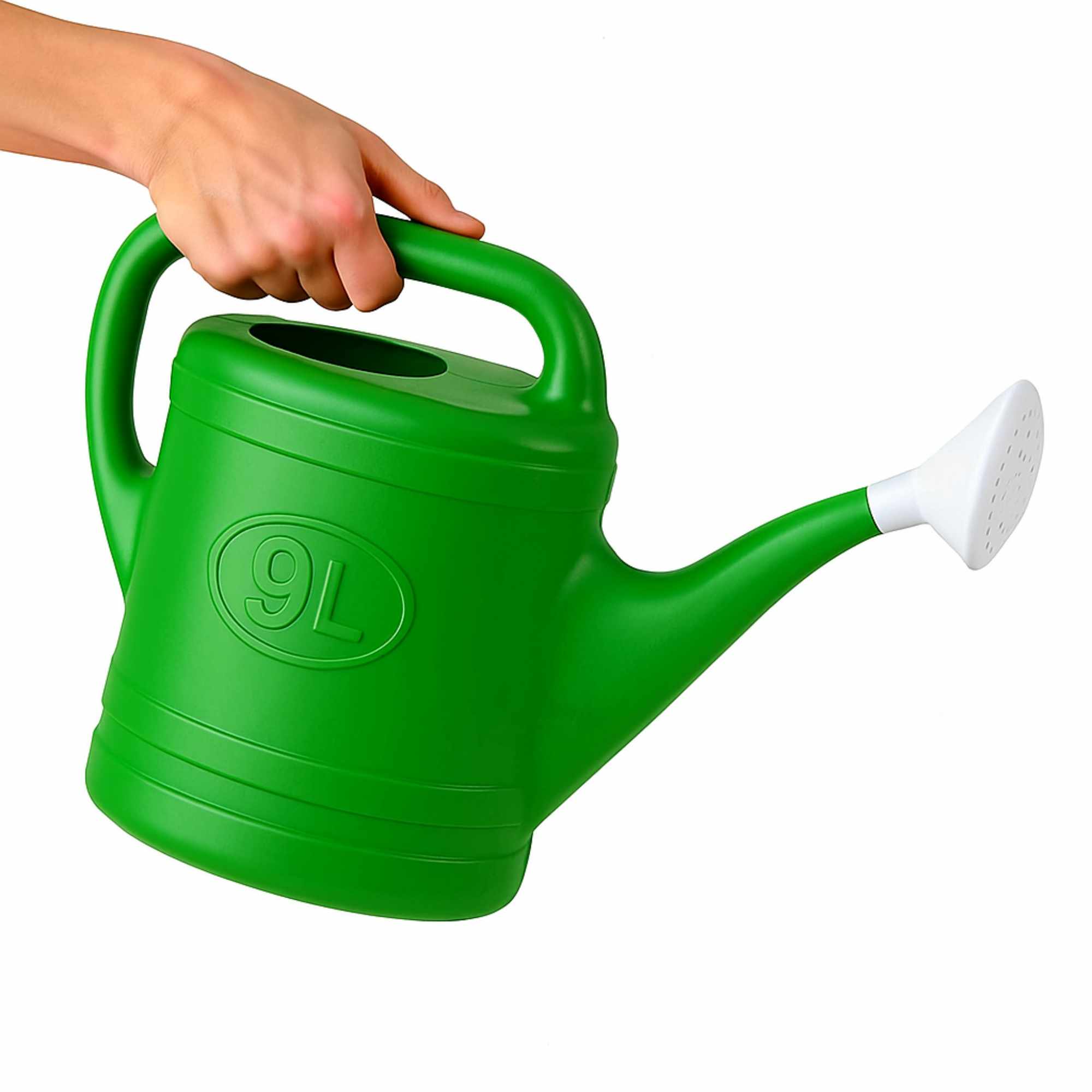 Regadera de plastico 9 Litros Verde
