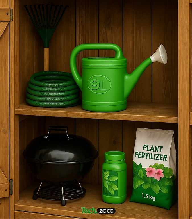 Regadera de plastico 9 Litros Verde - imagen 6