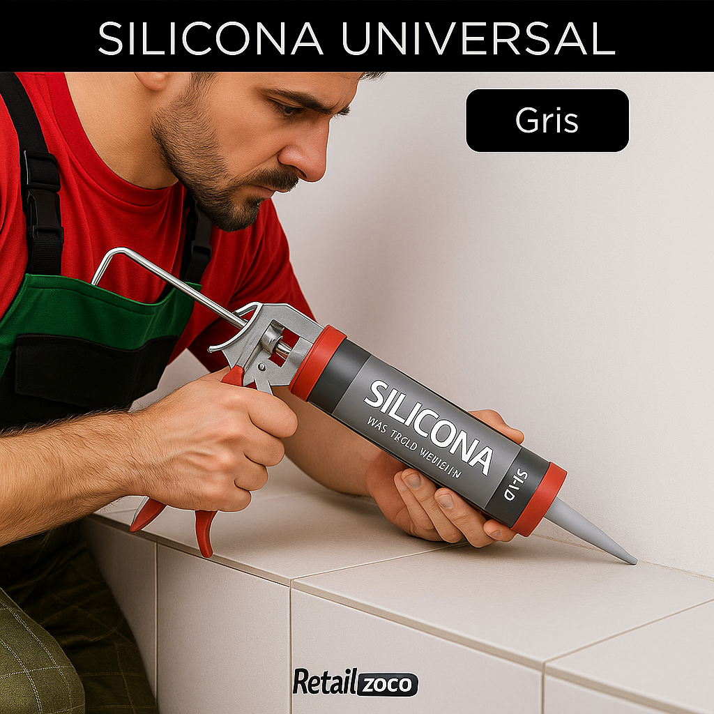 Bote silicona gris 280 ml - imagen 2