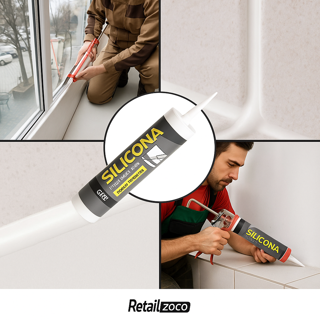 Bote silicona gris 280 ml - imagen 5