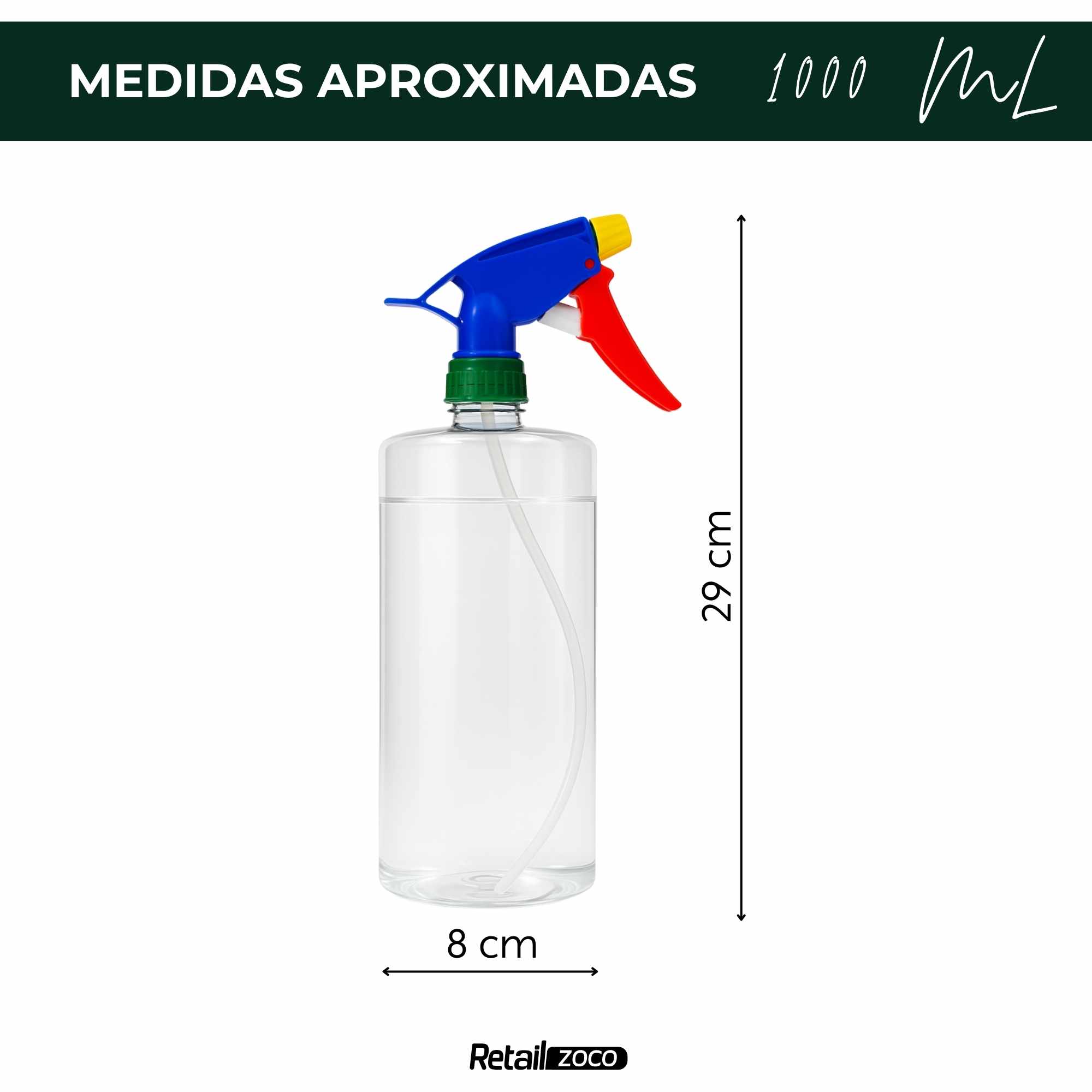 Pulverizador de plástico 1000 ml - imagen 4