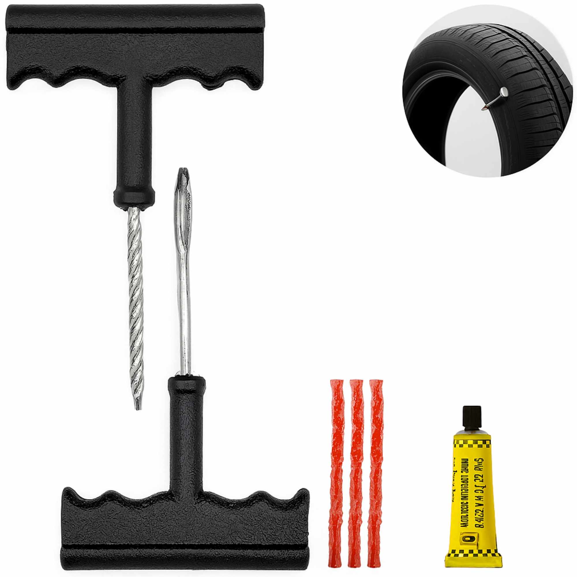 Kit Repara pinchazo 6 piezas