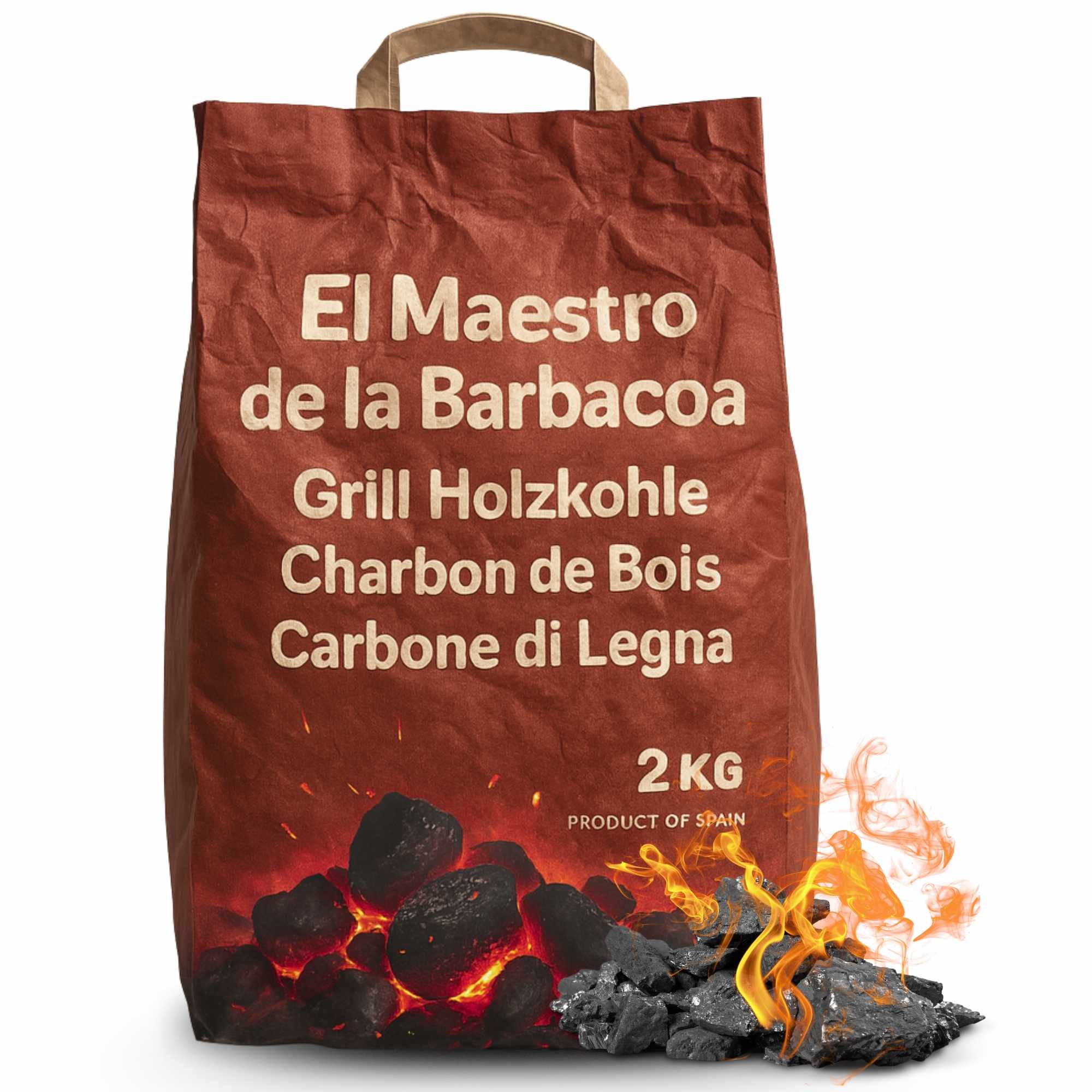 Barbacoa y carbón