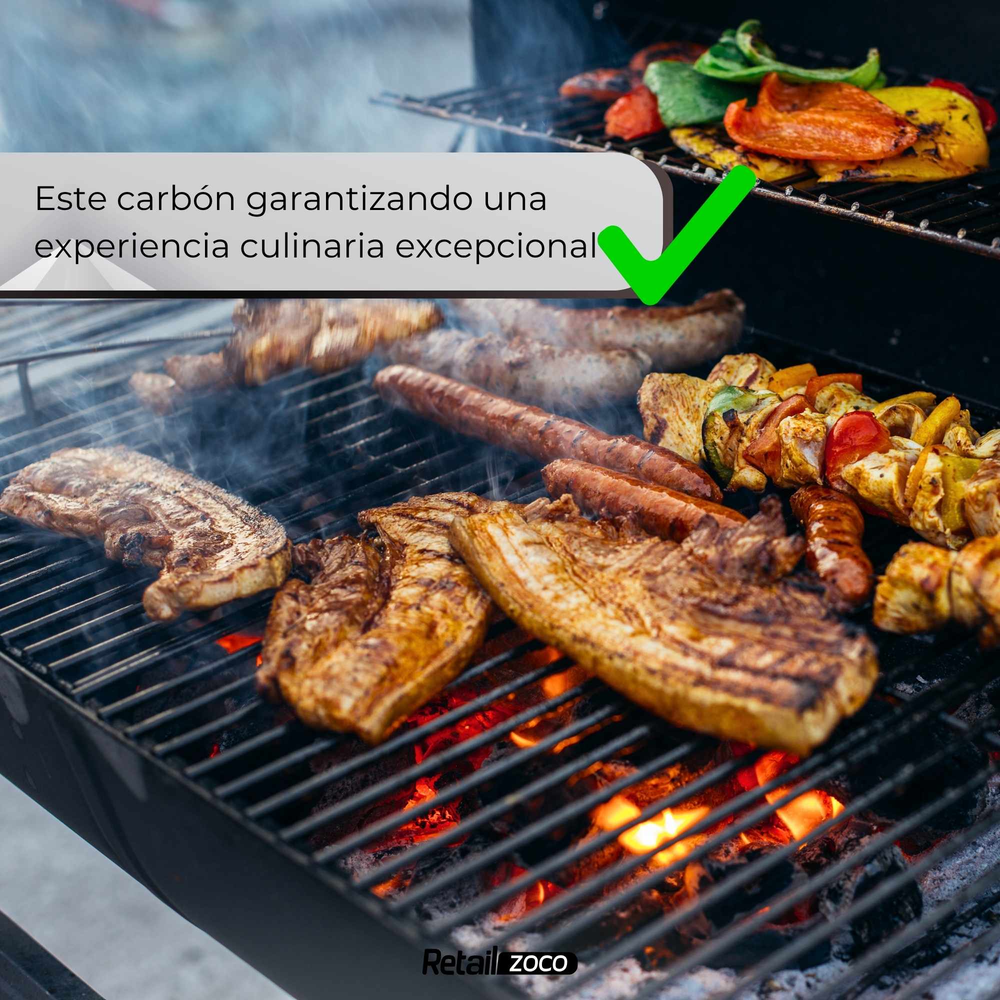 Briquetas de carbón Vegetal 2 Kg - imagen 4
